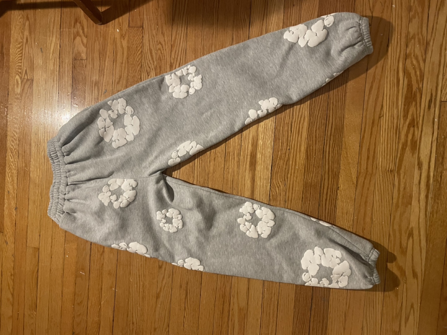 Grey Denim Tears Joggers - photo 3