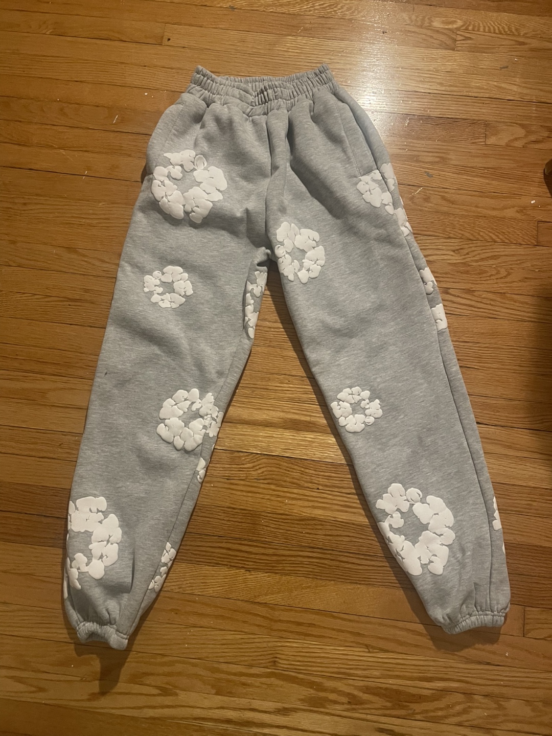 Grey Denim Tears Joggers - photo 2