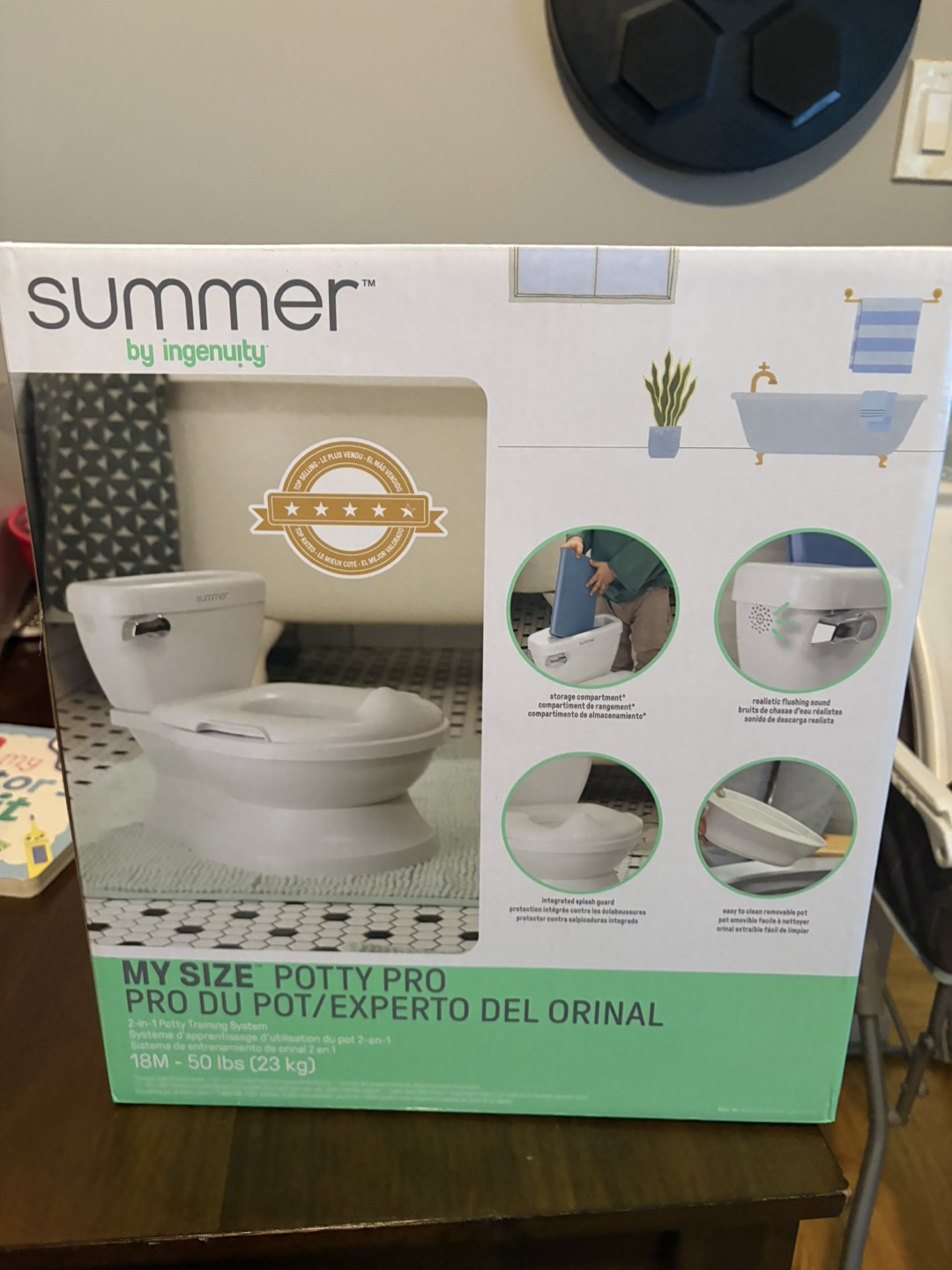 Summer Infant My Size Potty Pro 2-in-1 Training Potty - photo 2