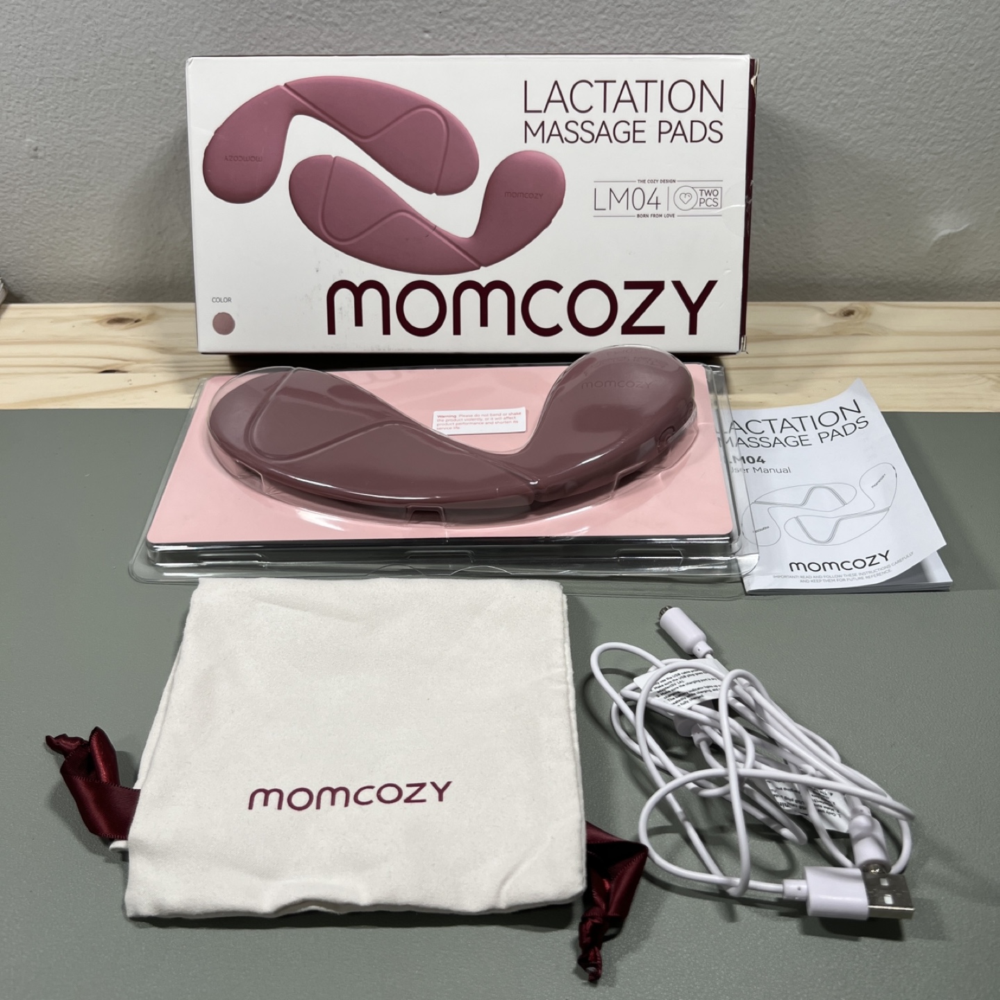 Momcozy Lactation Massage Pads LM04 - Gently Used - photo 3
