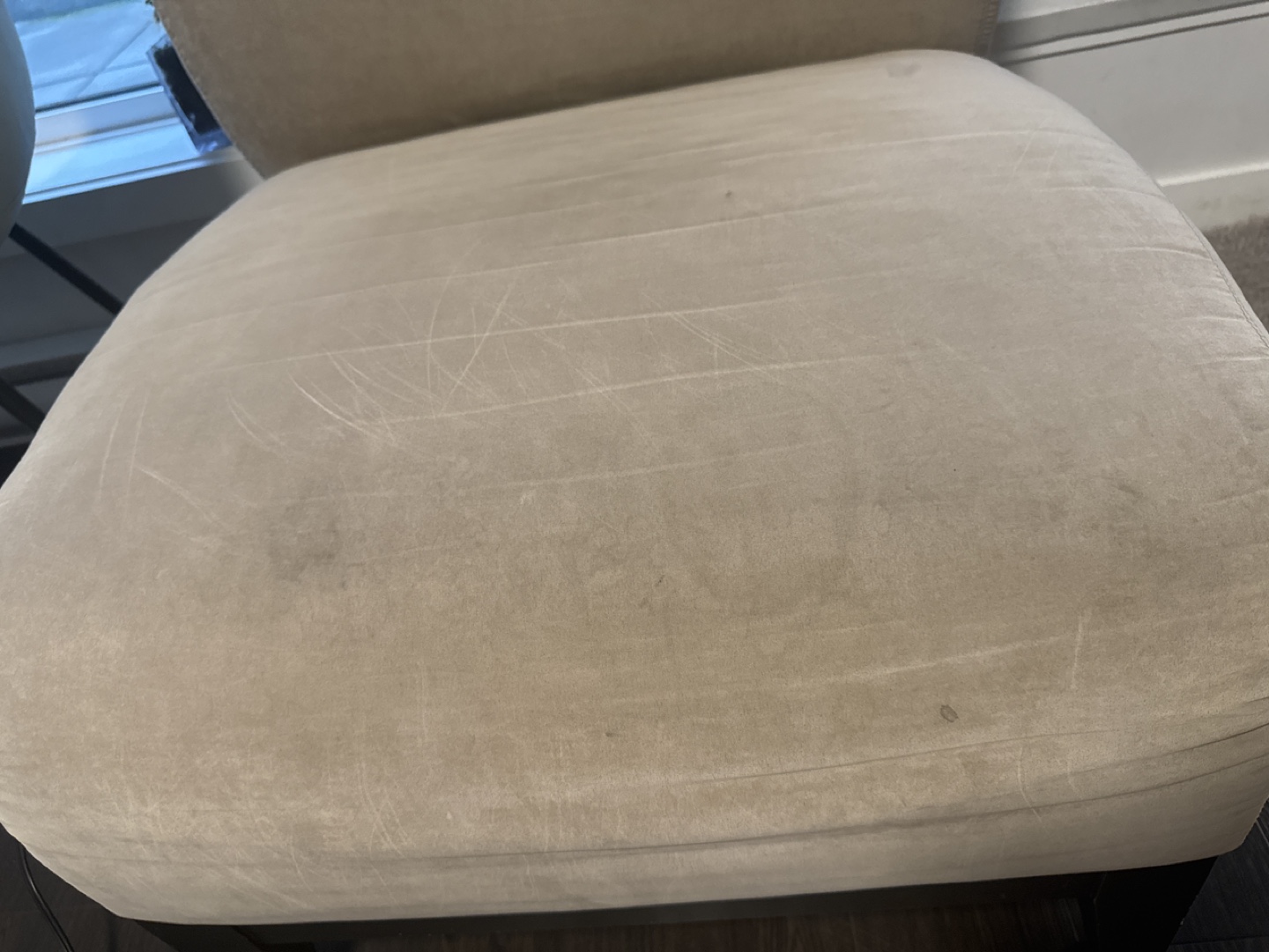 Armless chair beige 💚 - photo 4