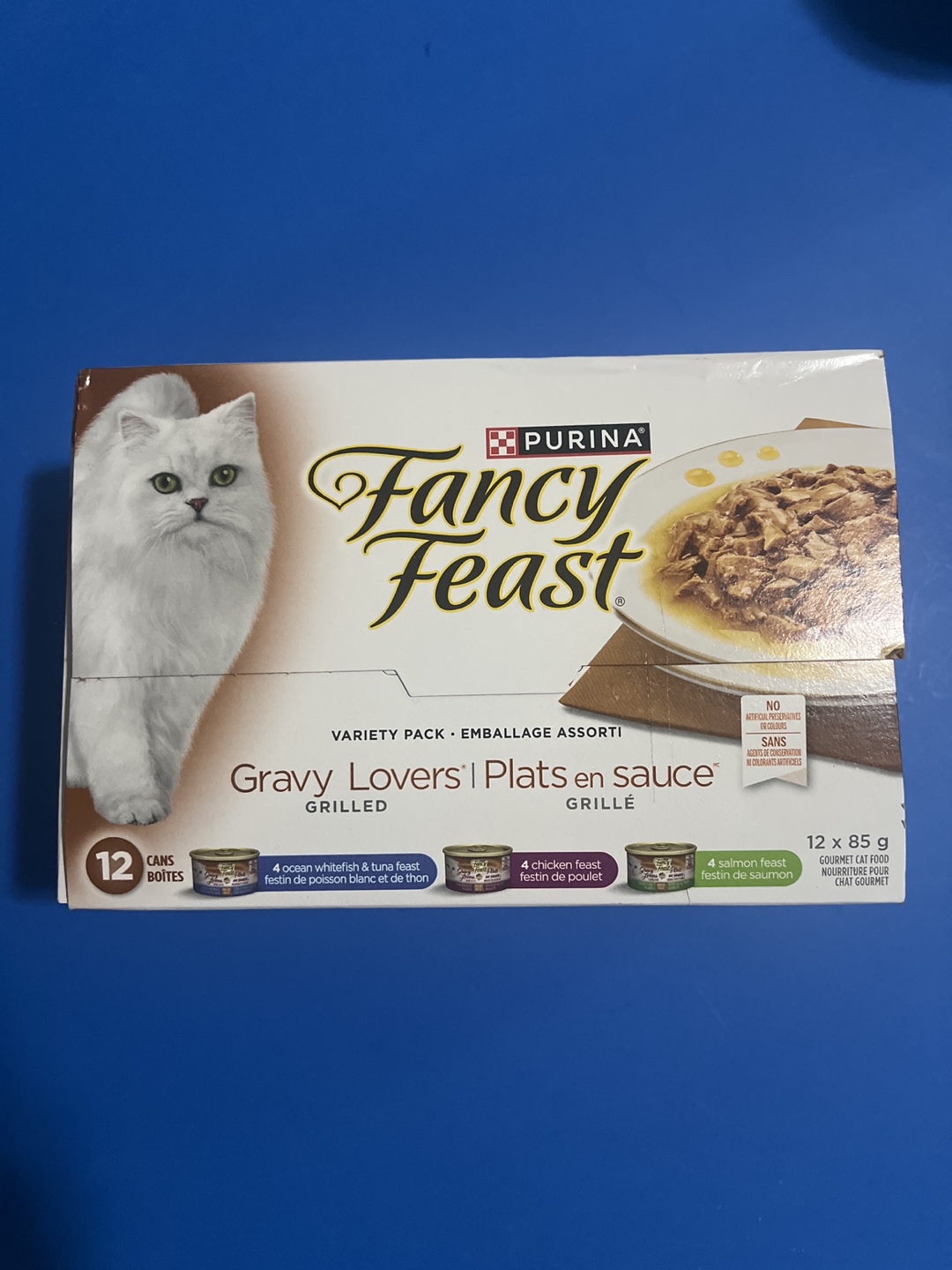 Purina Fancy Feast Gravy Lovers Grilled Cat Food Variety Pack