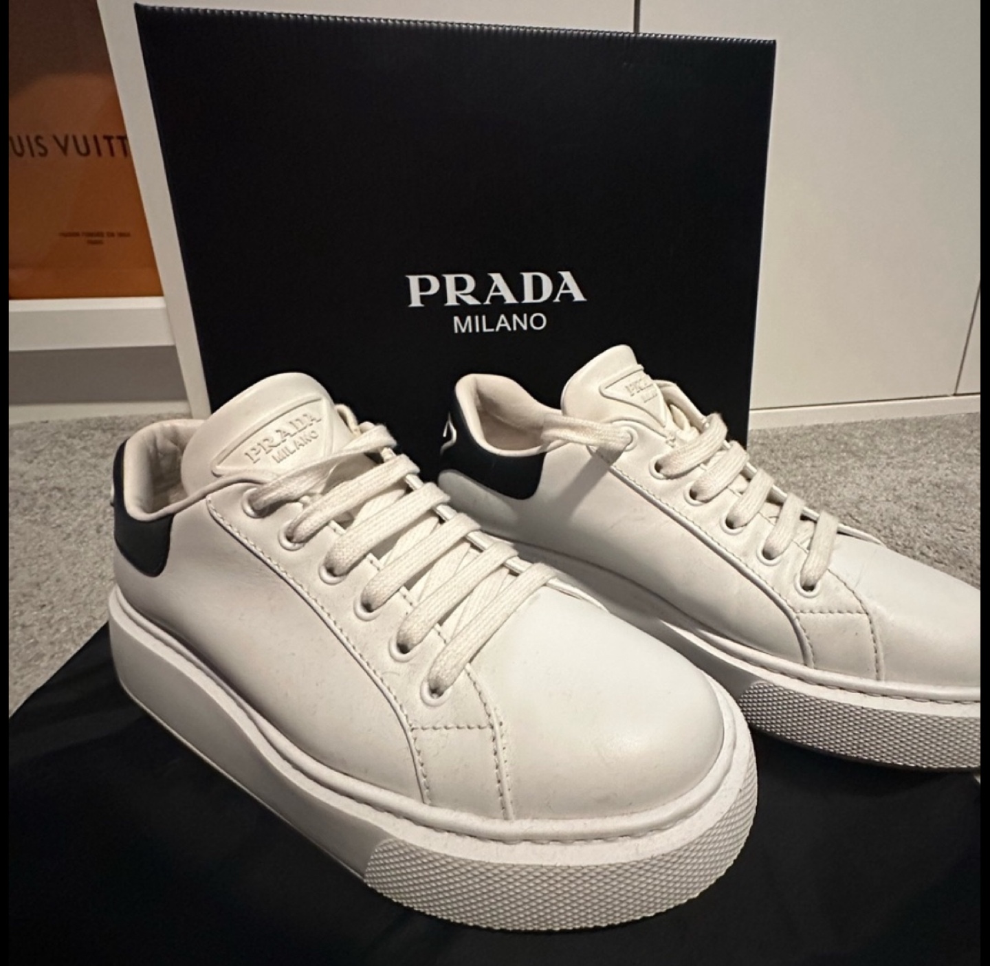 AUTHENTIC PRADA SNEAKERS SIZE 7