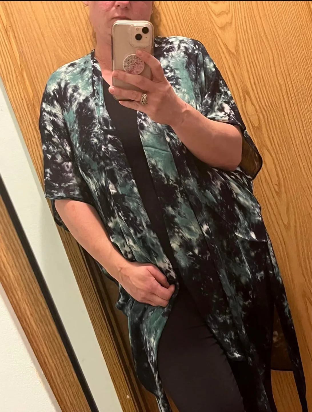 Women's Tie-Dye Kimono Cardigan - Various Colours image indicator(4)