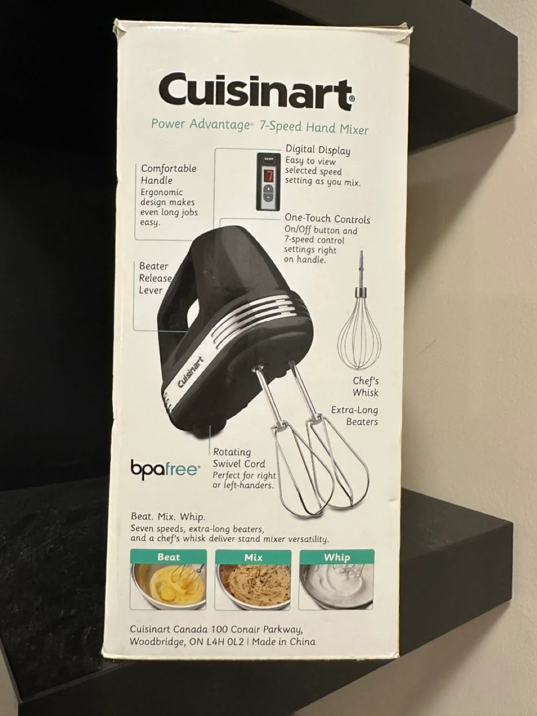 Cuisinart Power Advantage 7-Speed Hand Mixer image indicator(2)