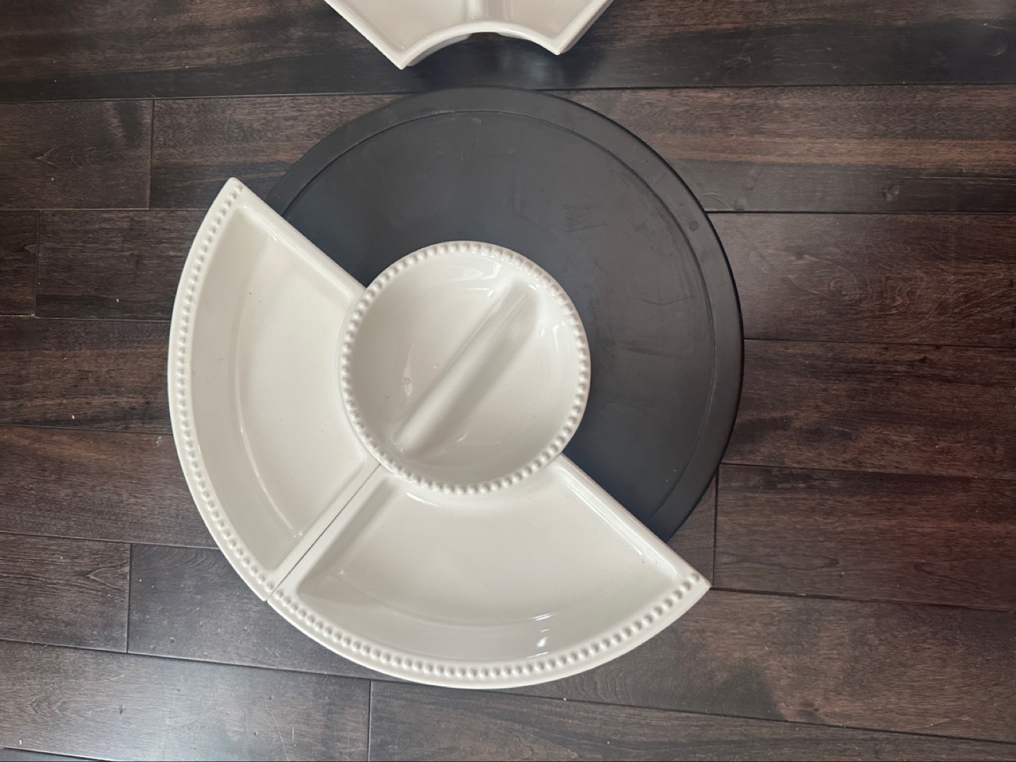 7-Piece Round Divided Serving Platter - photo 2