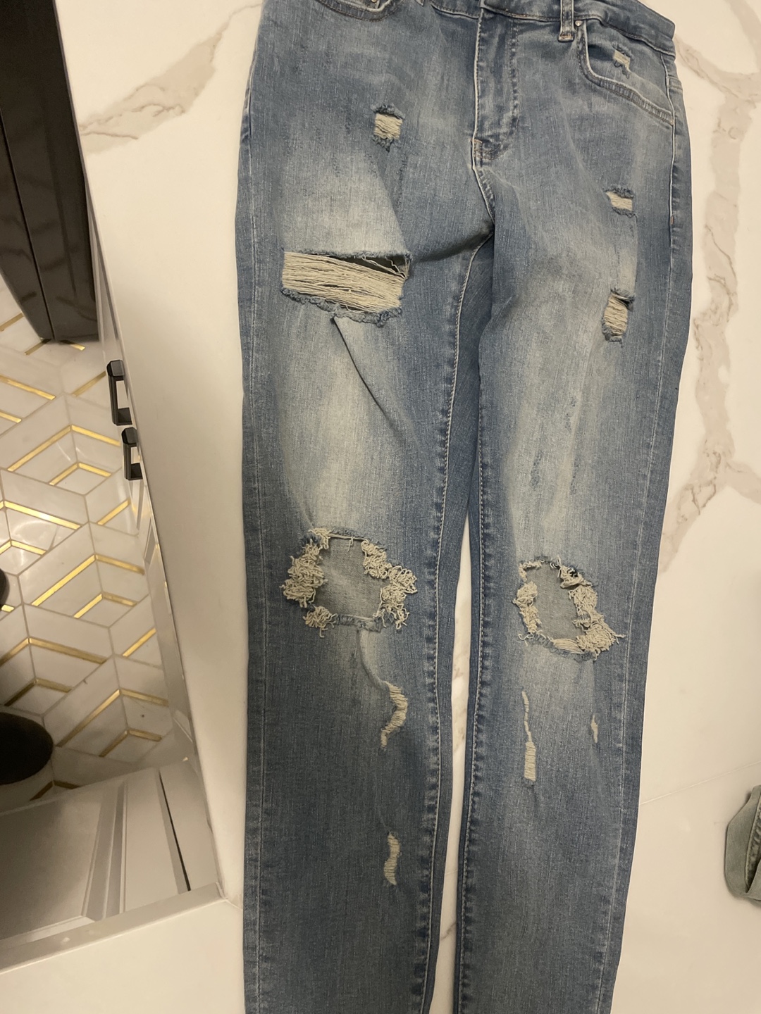 Men's Legend London Spray On Jeans - Size W32 L28