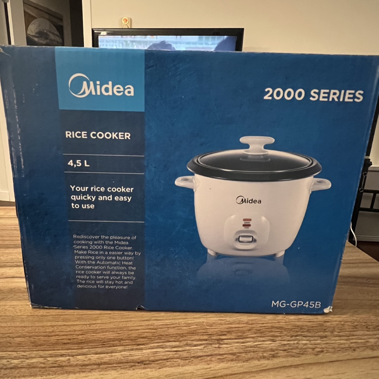 💚Midea 4.5L Rice Cooker - 2000 Series - MG-GP45B - photo 4