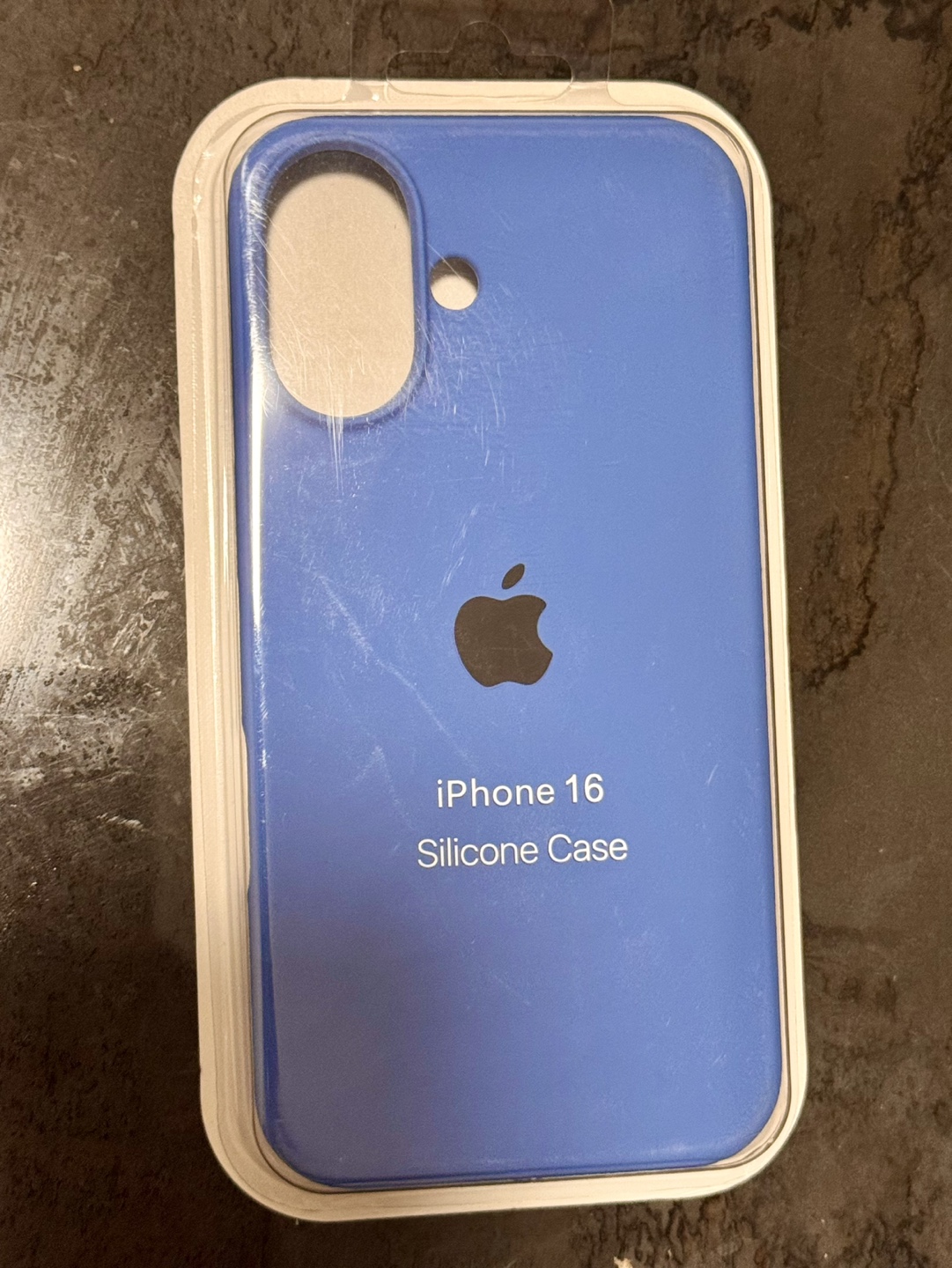Apple iPhone 16 Silicone Case - Blue