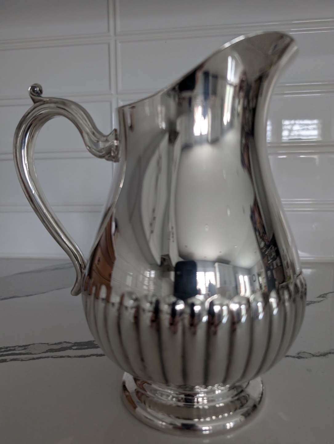 Vintage Marlborough Plate Creamer by Morton-Parker