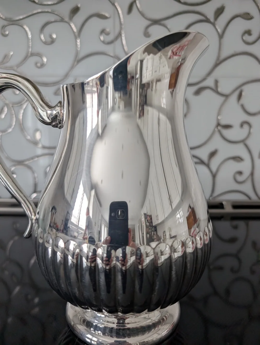 Vintage Marlborough Plate Creamer by Morton-Parker image indicator(3)