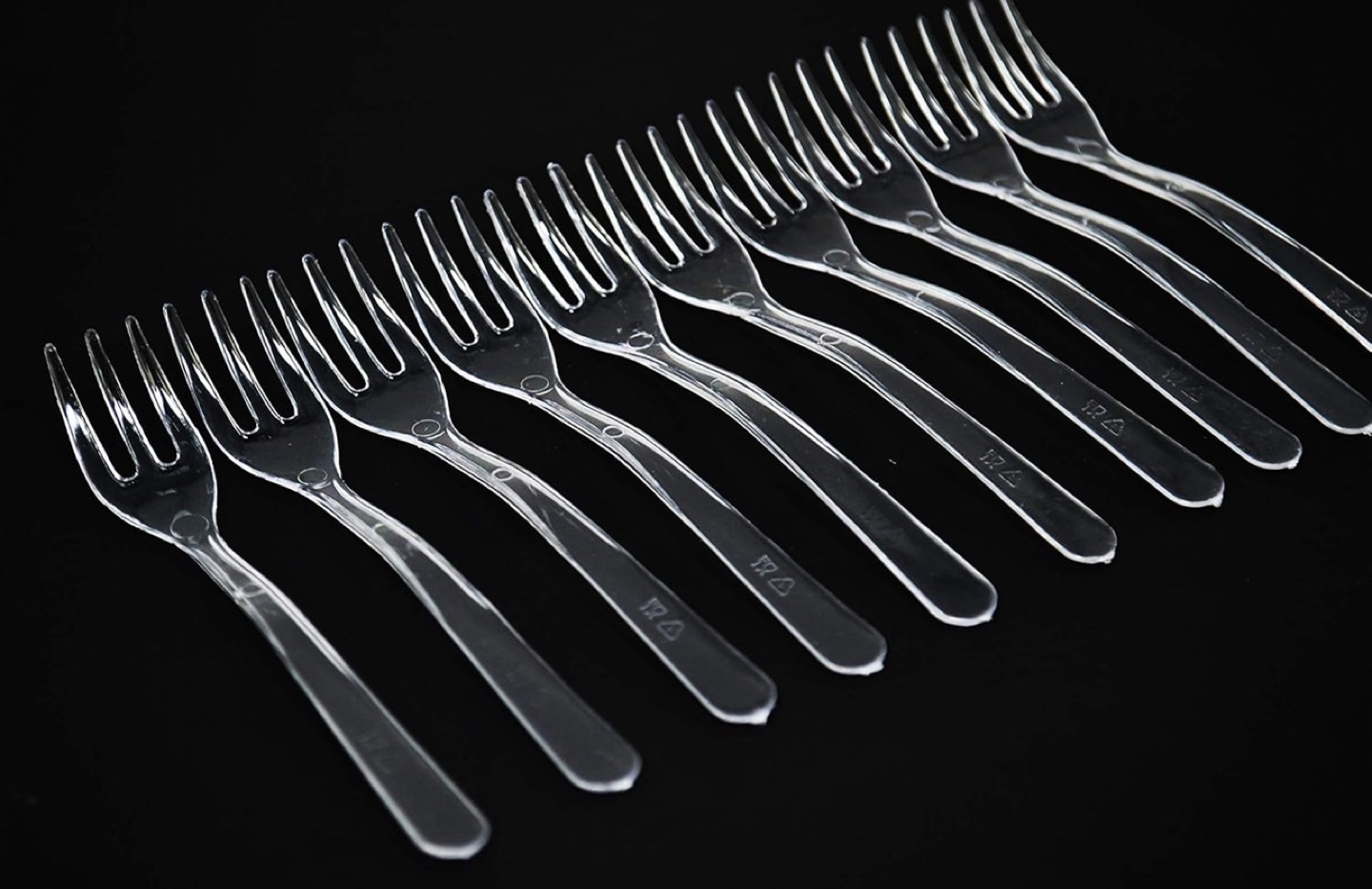 Bulk Clear Plastic Forks - Disposable Cutlery