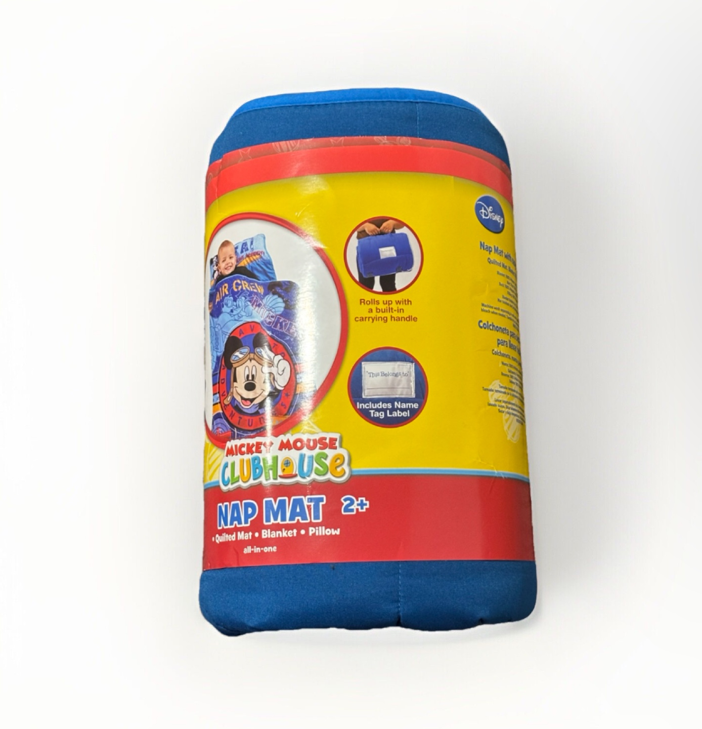 Mickey Mouse Clubhouse Nap Mat - Quilted Mat, Blanket & Pillow - photo 3