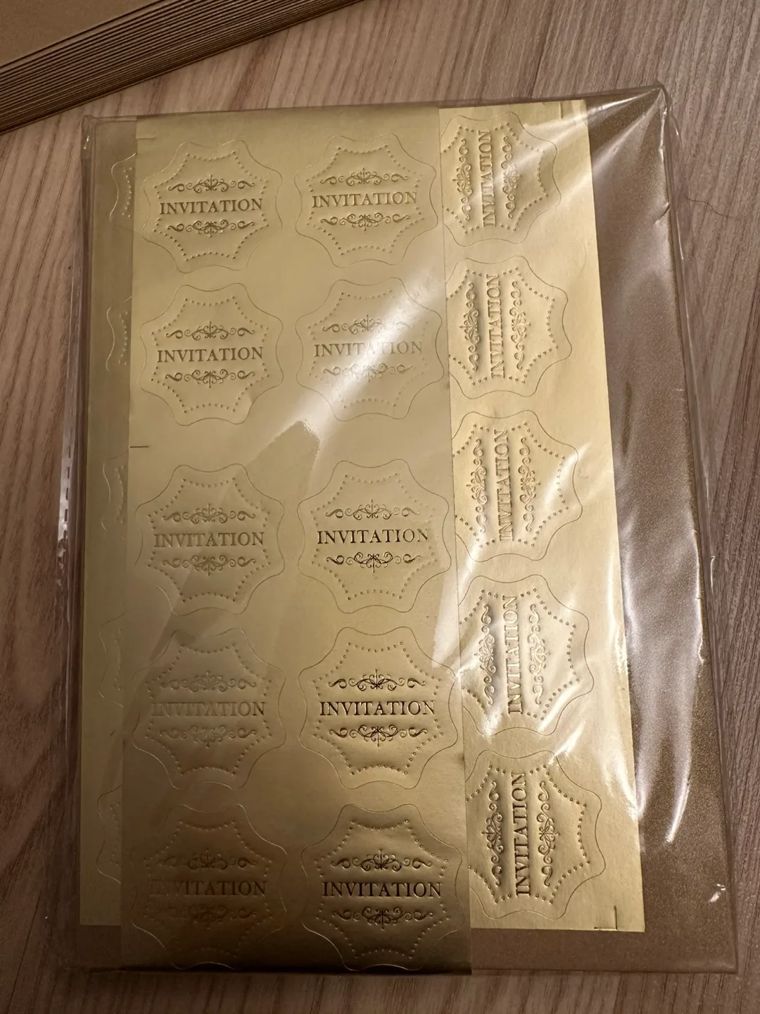 Wedding Invitation Envelopes & Gold Seals image indicator(2)