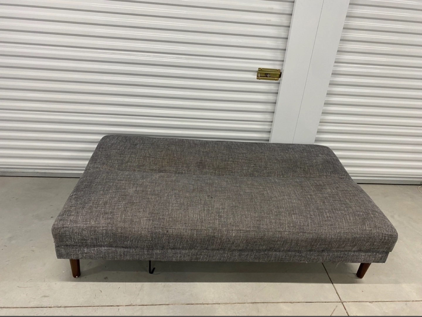 Grey Futon Sofa Bed-BRAND NEW OPEN BOX - photo 4