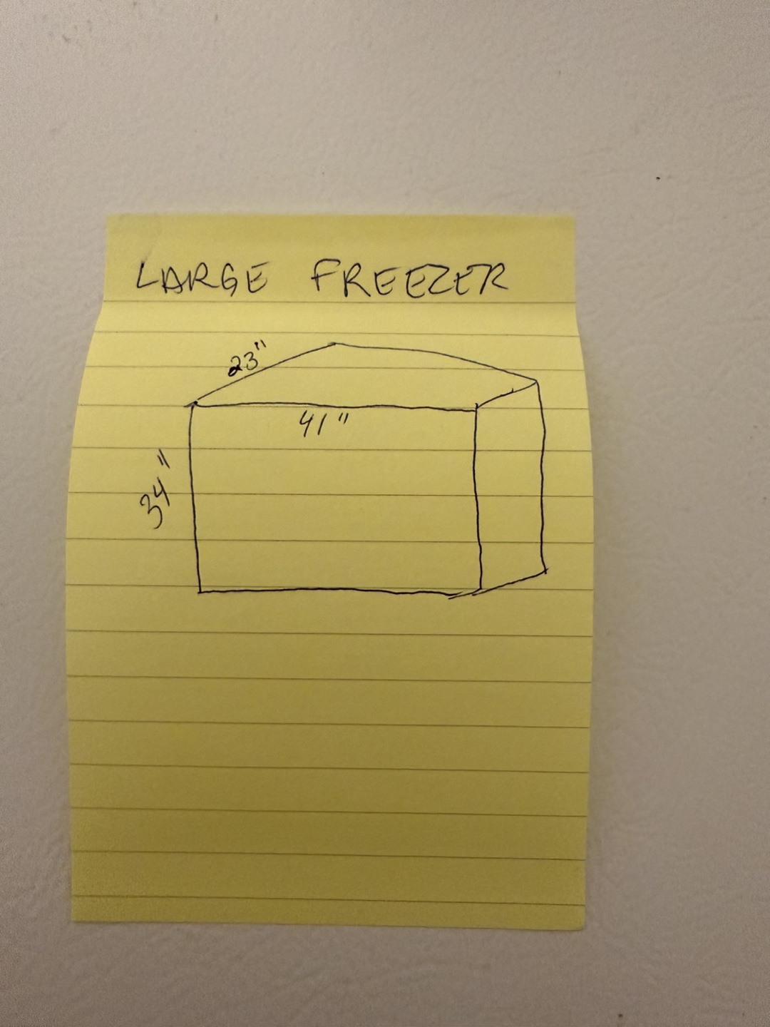 Large Chest Freezer - White - photo 2