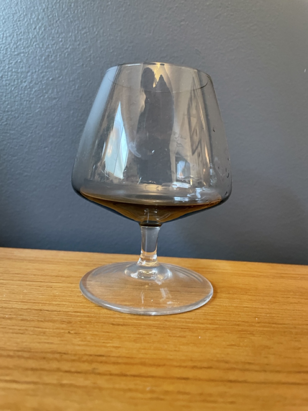 Vintage Smoke Grey Glass Drinkware - photo 4