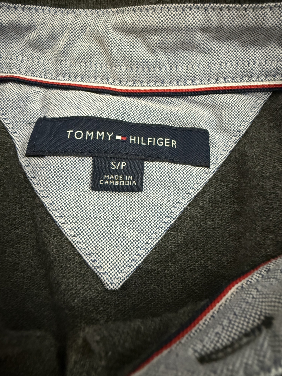 Tommy Hilfiger Men's Charcoal Grey Polo Shirt - Size S/P - photo 3