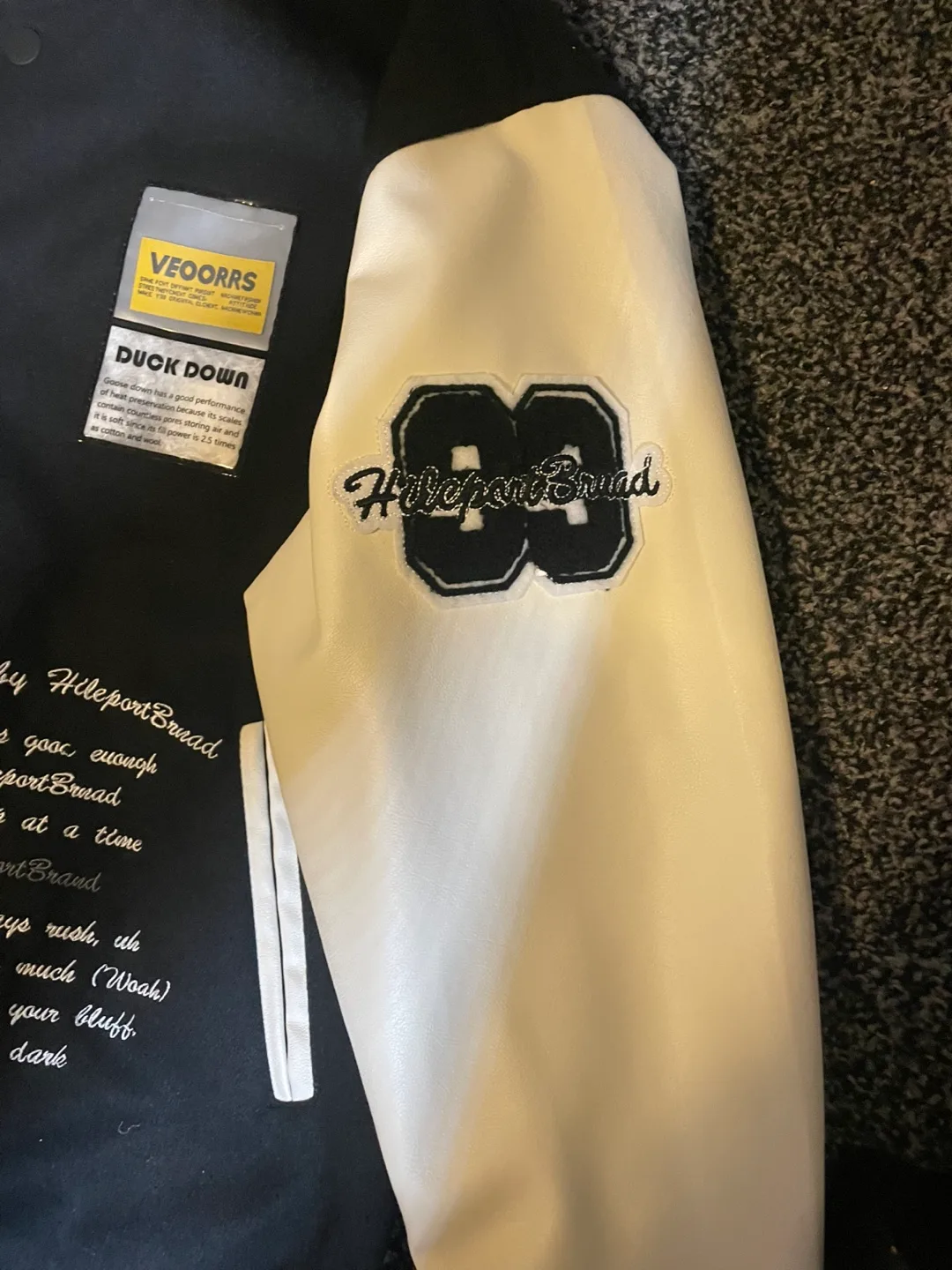 2 varsity jackets for 50 dollars, 35 dollars each varsity jacket image indicator(5)