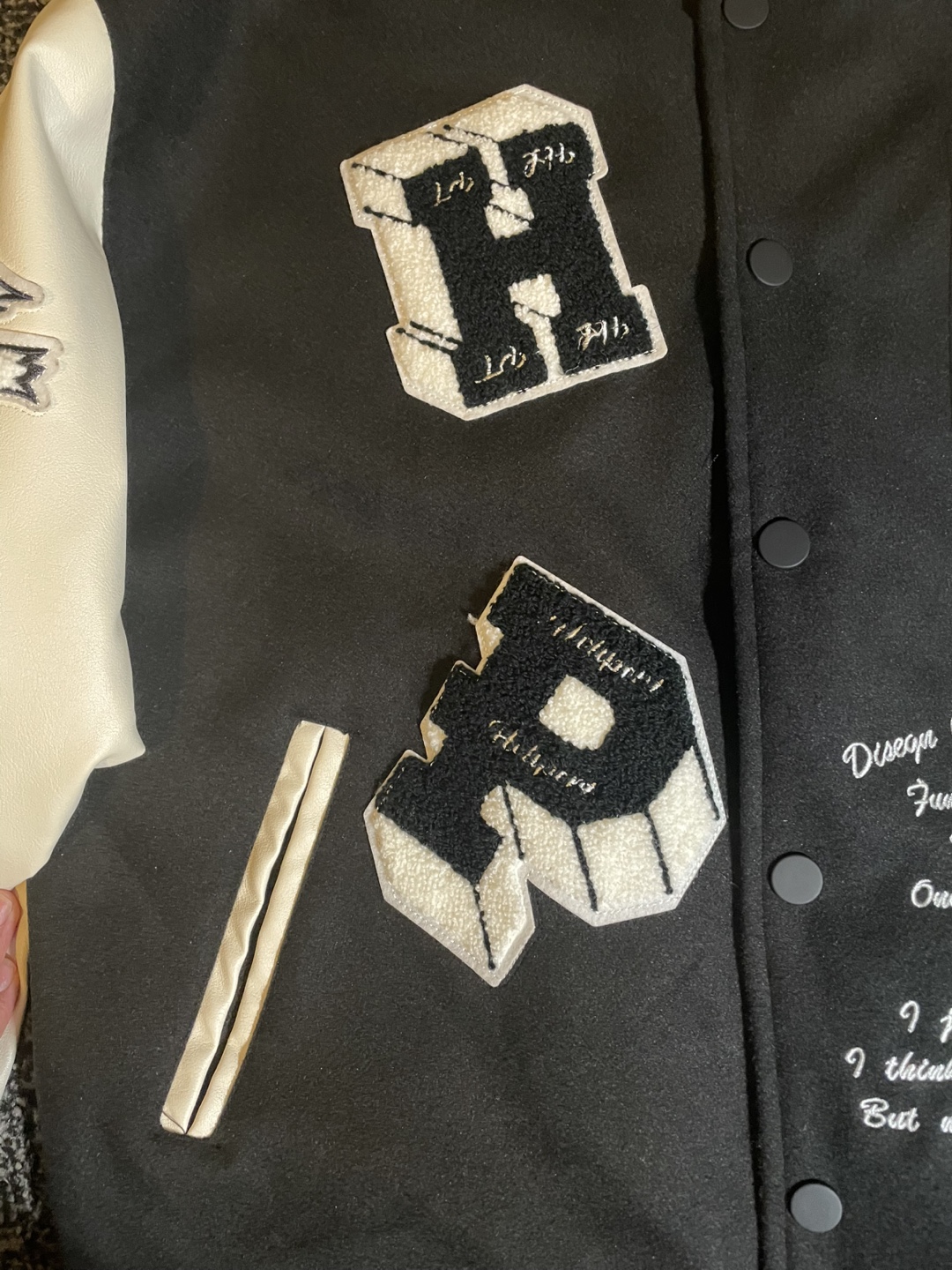 2 varsity jackets for 50 dollars, 35 dollars each varsity jacket - photo 3