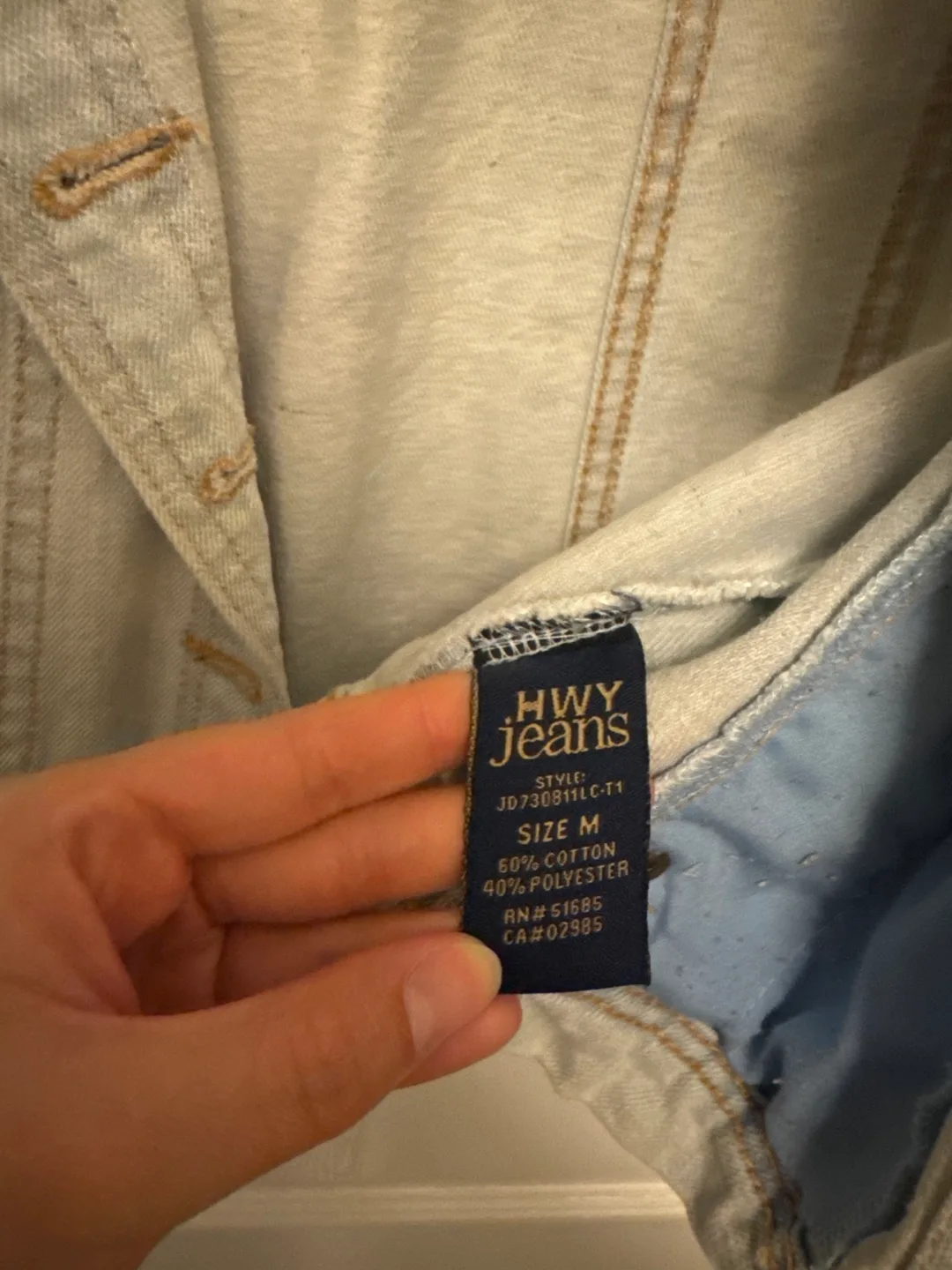 Denim Jacket Cover Up 💚 image indicator(4)