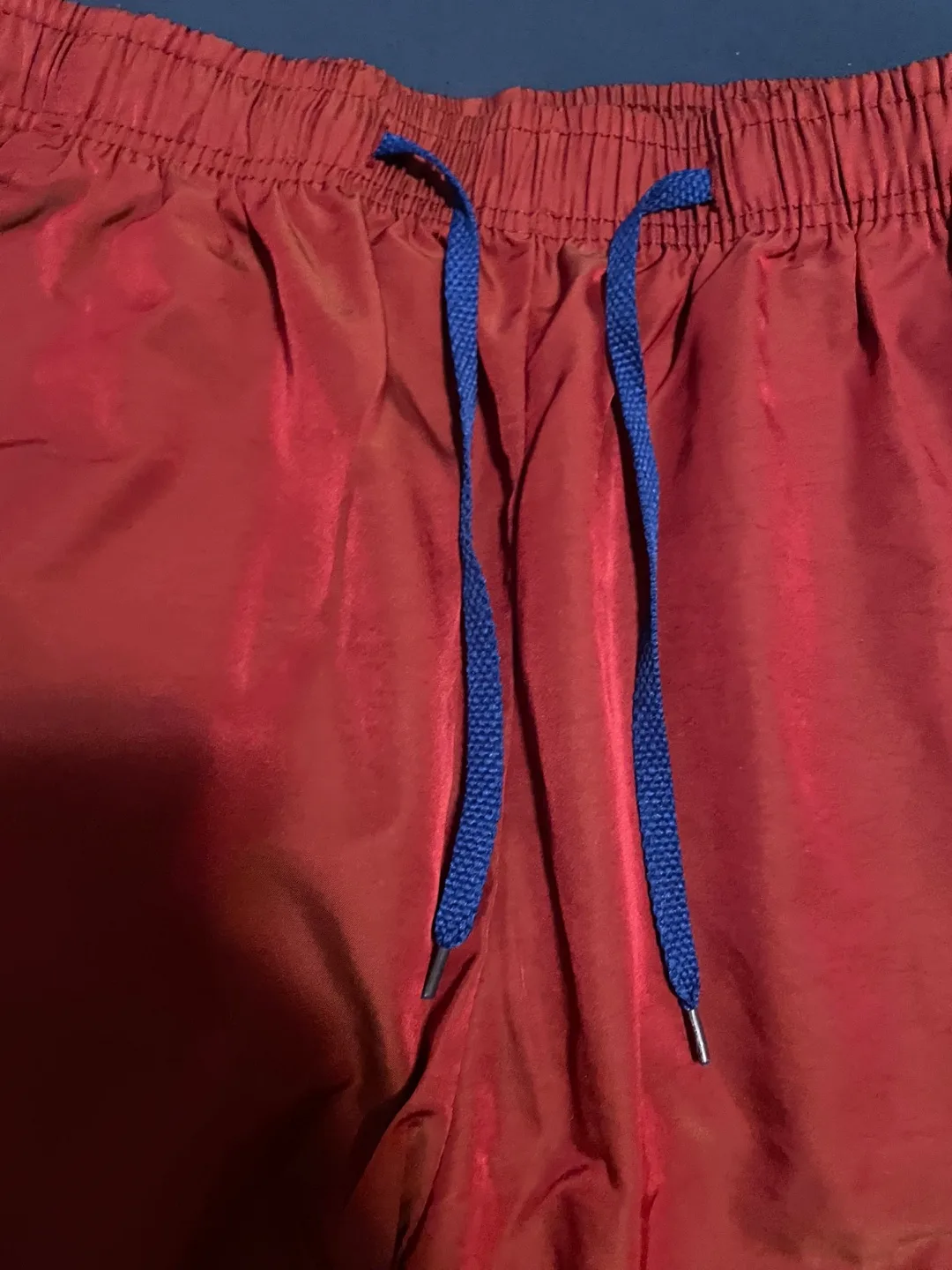 Men's Red Tiger Shorts with right side pocket image indicator(3)