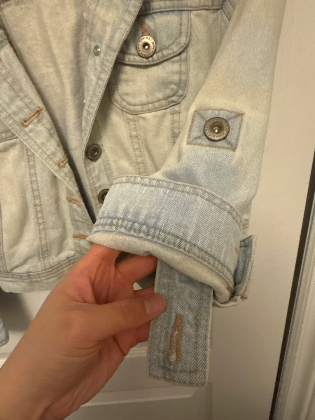 Denim Jacket Cover Up 💚 image indicator(6)