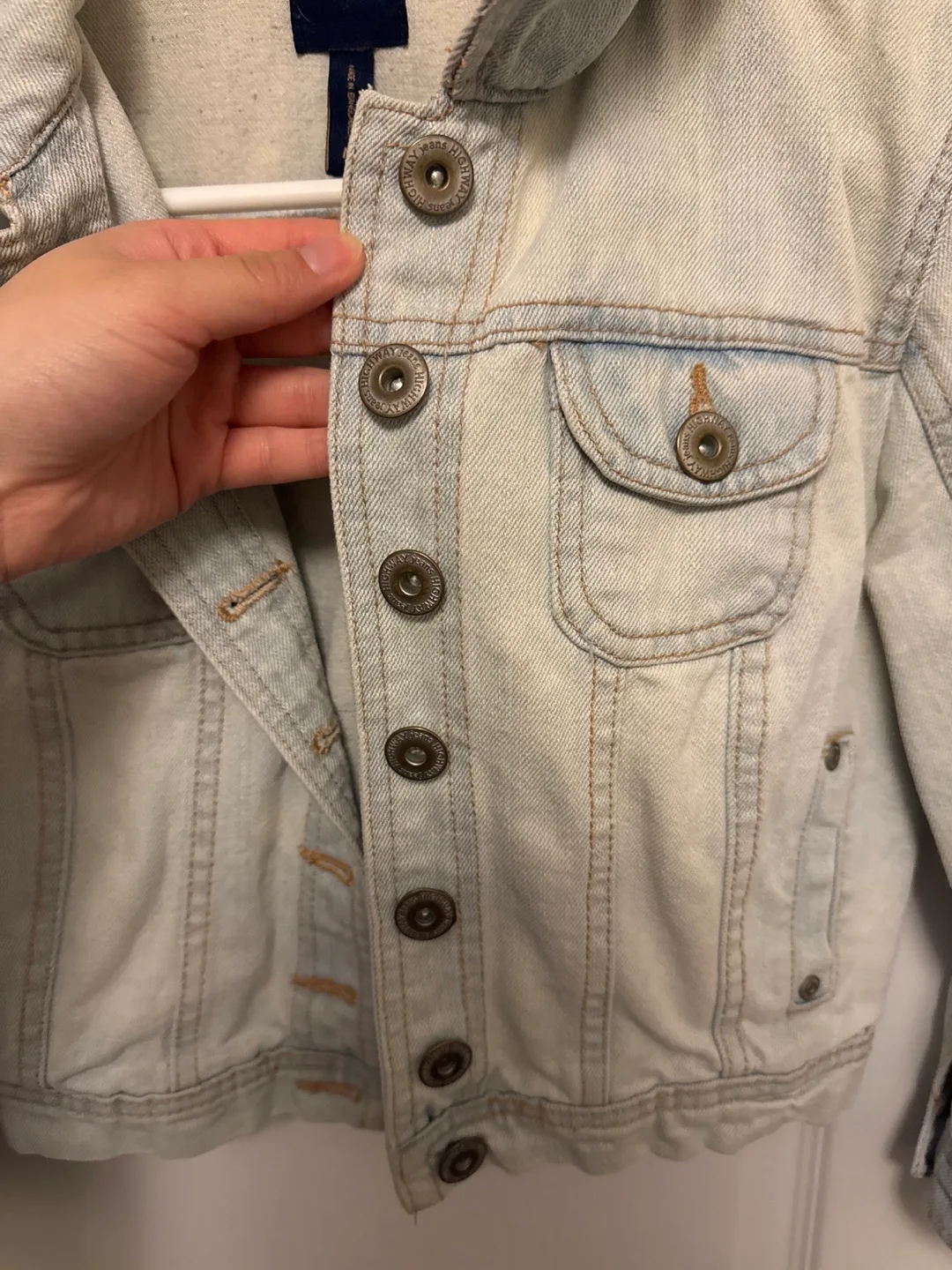 Denim Jacket Cover Up 💚 image indicator(5)