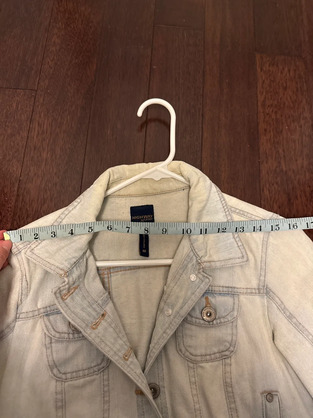 Denim Jacket Cover Up 💚 image indicator(9)