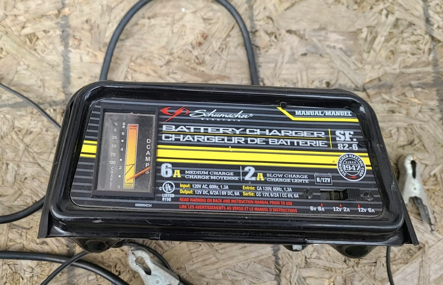 Schumacher Battery Charger Model SP 82-6 - photo 2
