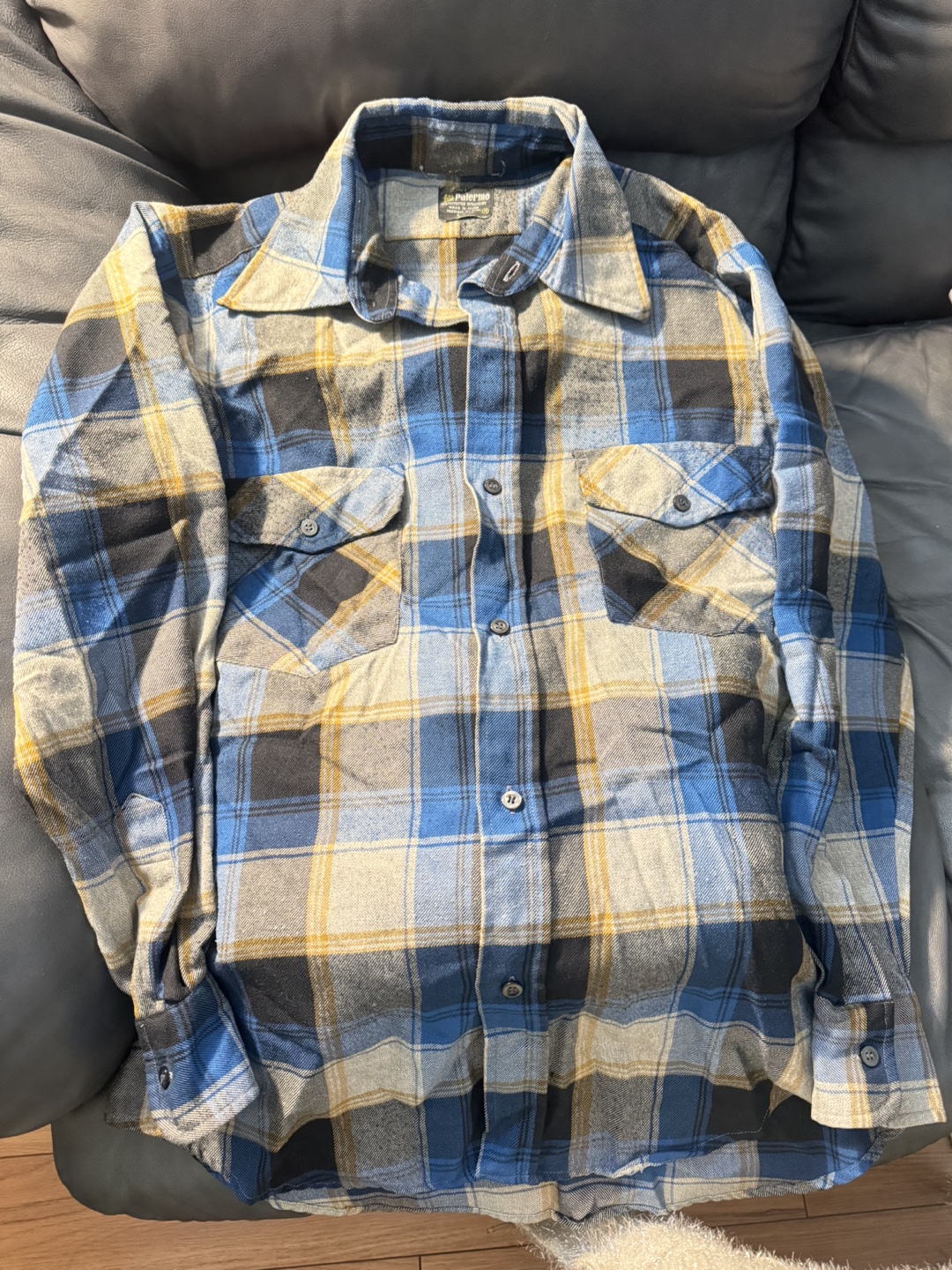 Men's Long Sleeve Flannel Shirts - photo 4