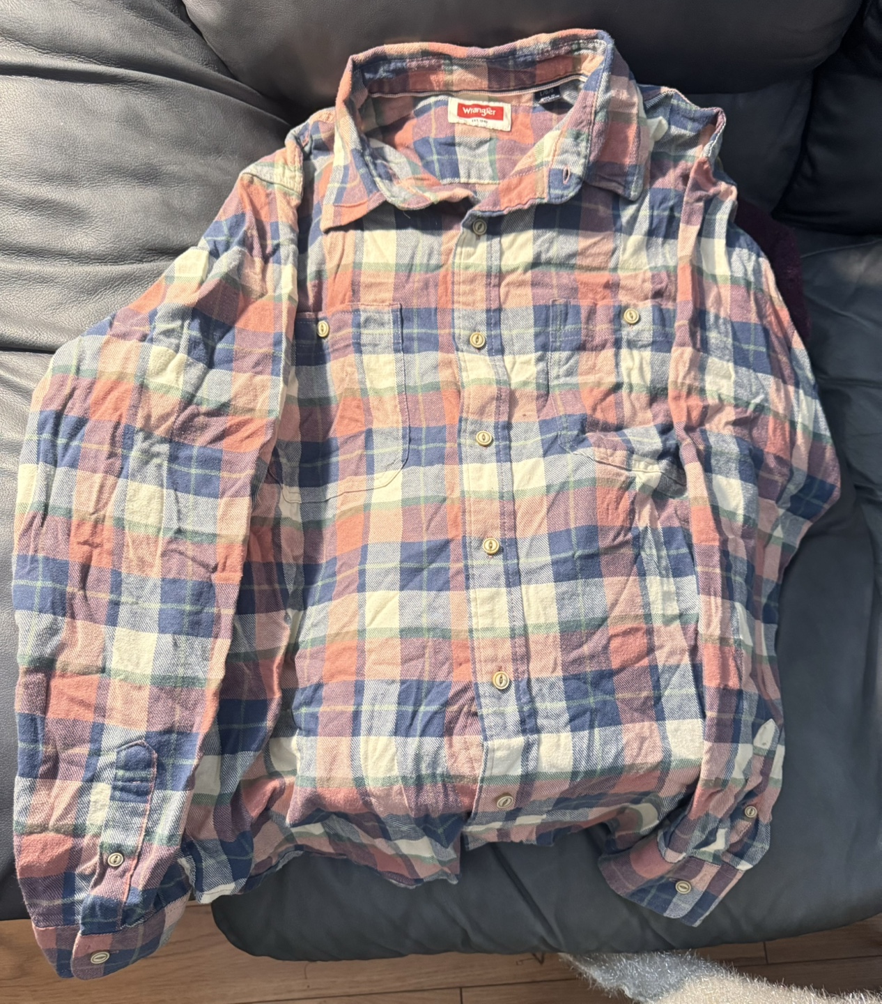 Men's Long Sleeve Flannel Shirts - photo 2