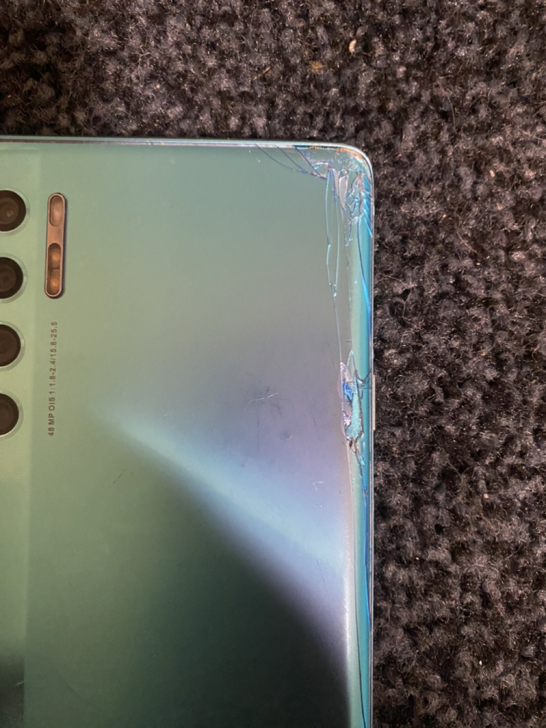 TCL 20 Pro 5G - 256GB - Cracked Back - For Parts or Repair - photo 3
