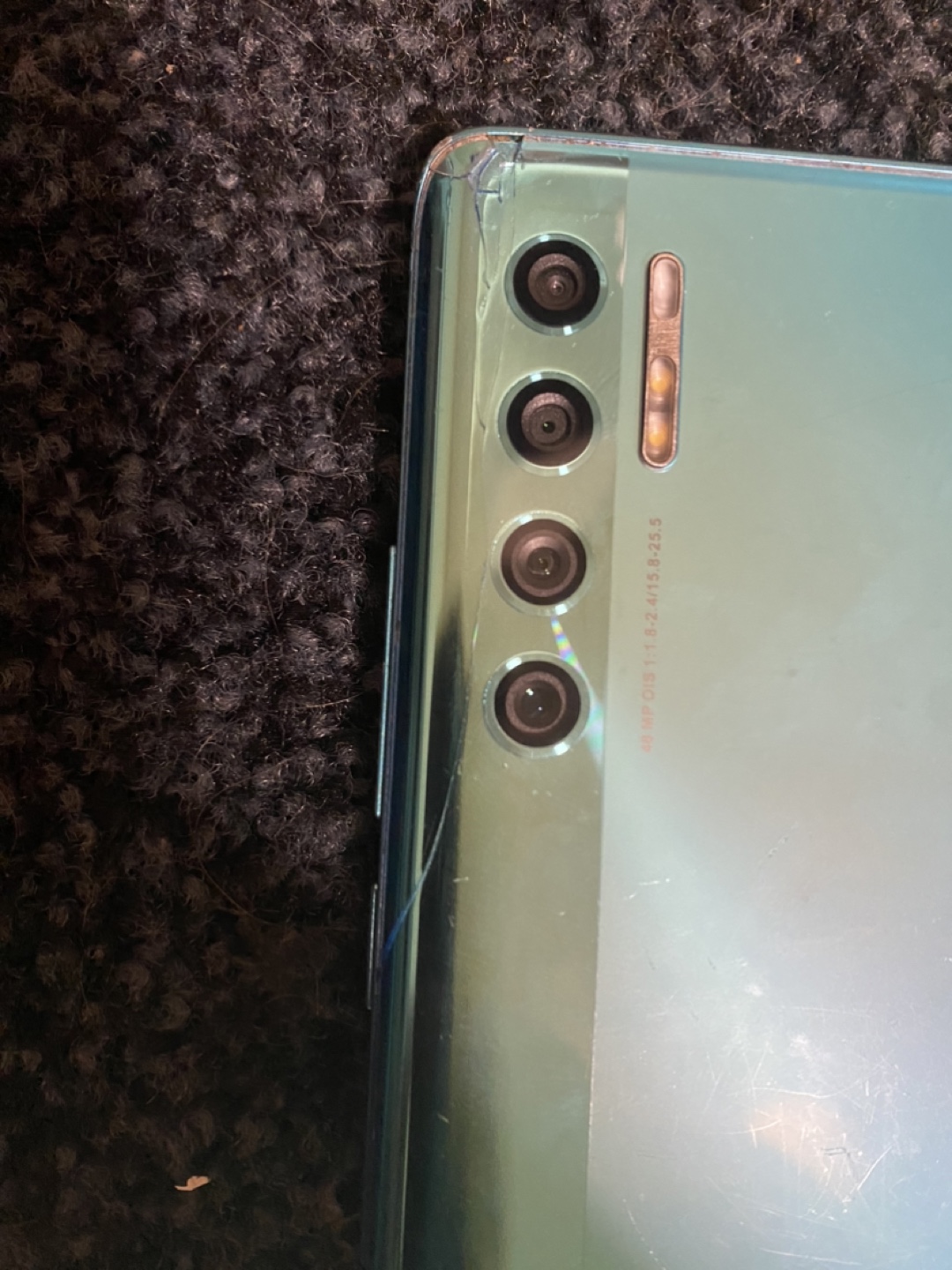 TCL 20 Pro 5G - 256GB - Cracked Back - For Parts or Repair - photo 2