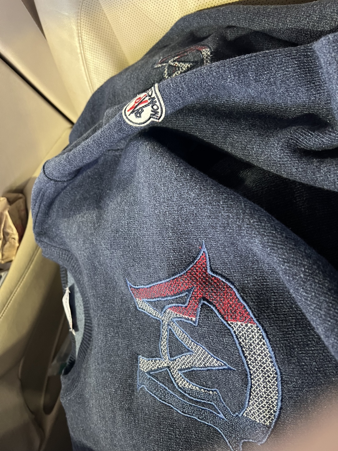 Moncler Embroidered track suit