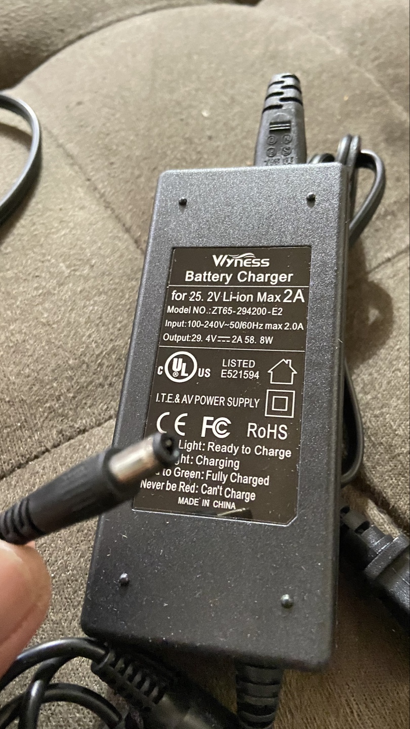Li-ion Battery Chargers -  SafPow & Wyness - Multiple Connectors