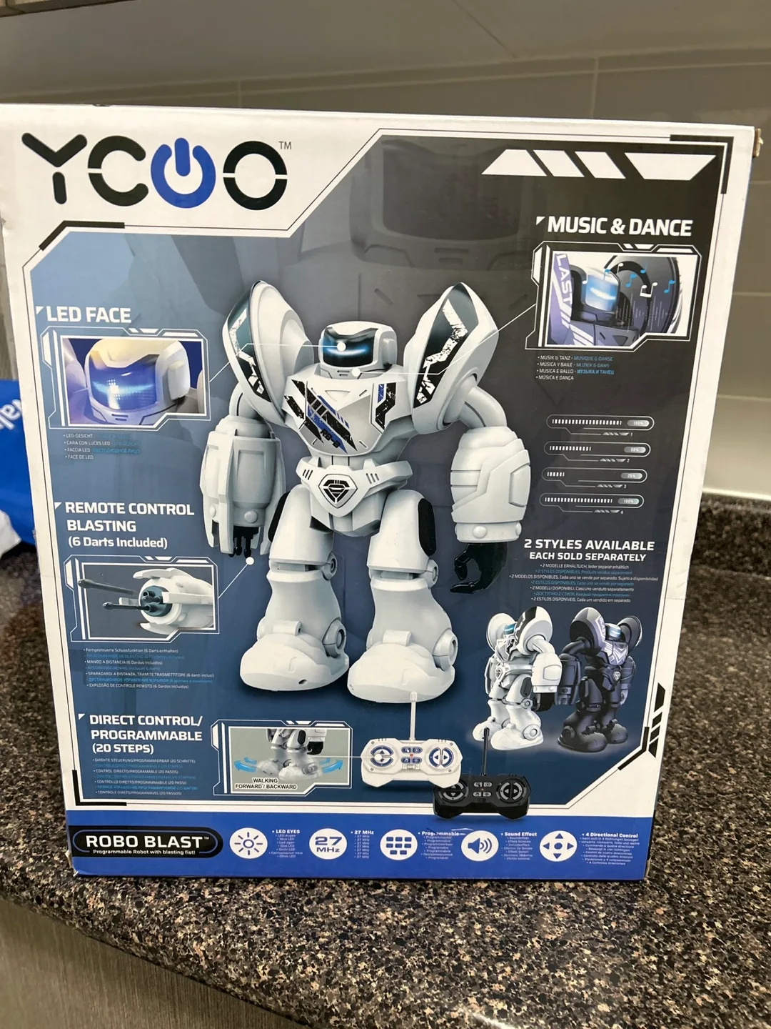 YCOO Robo Blast toy with RC 💚 image indicator(2)