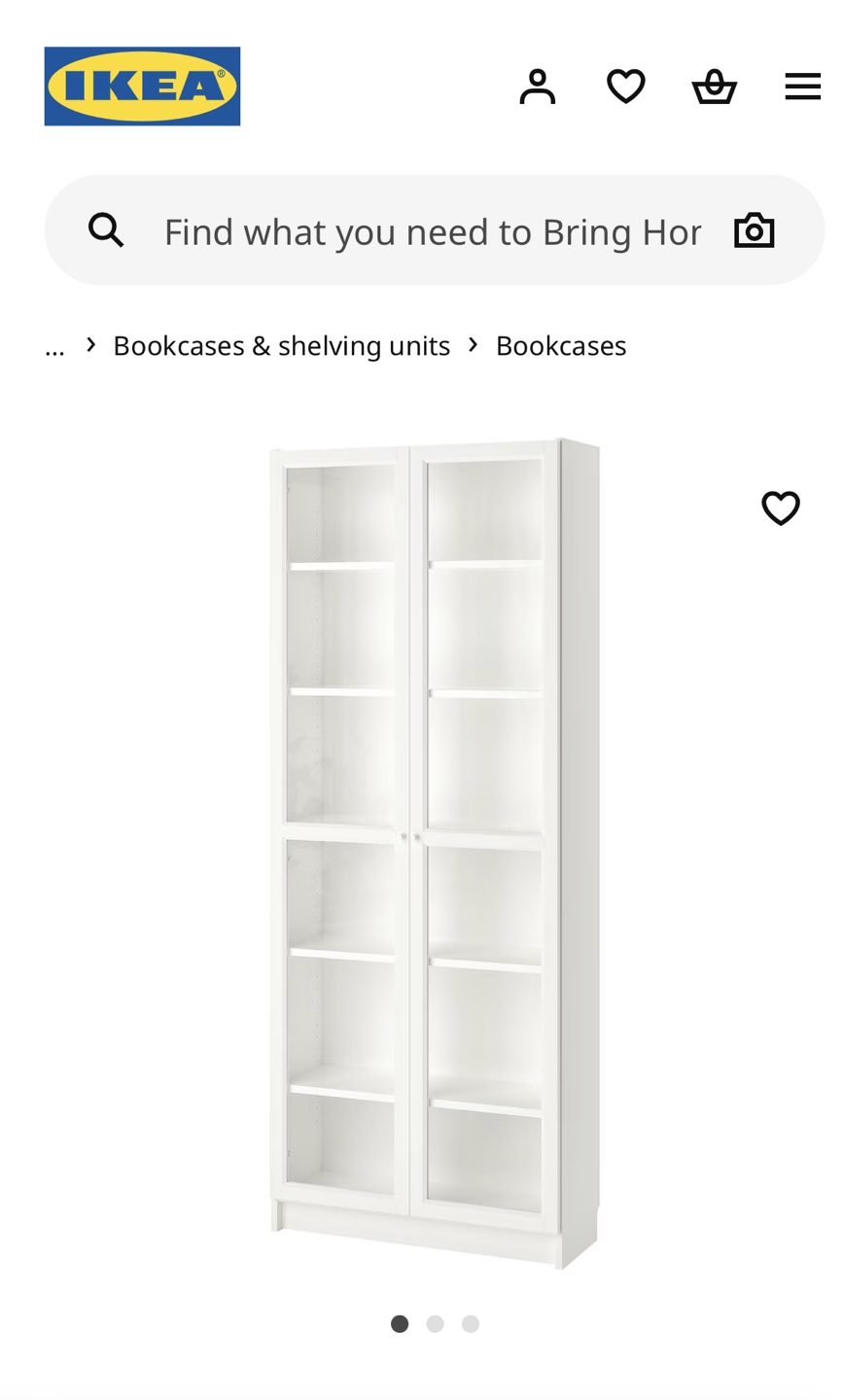Ikea White Bookcase - photo 4