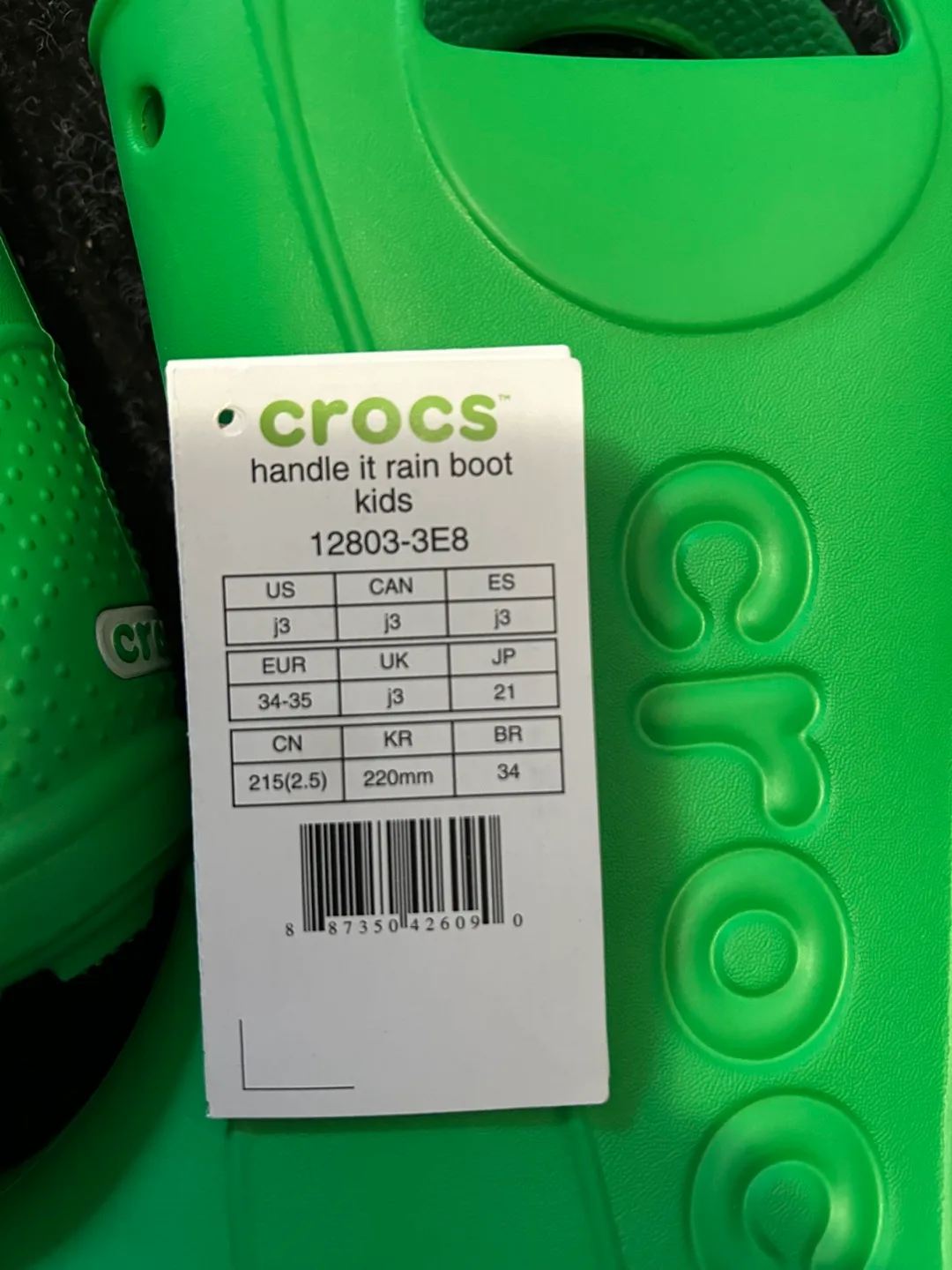 Crocs rain boots 💚 image indicator(2)