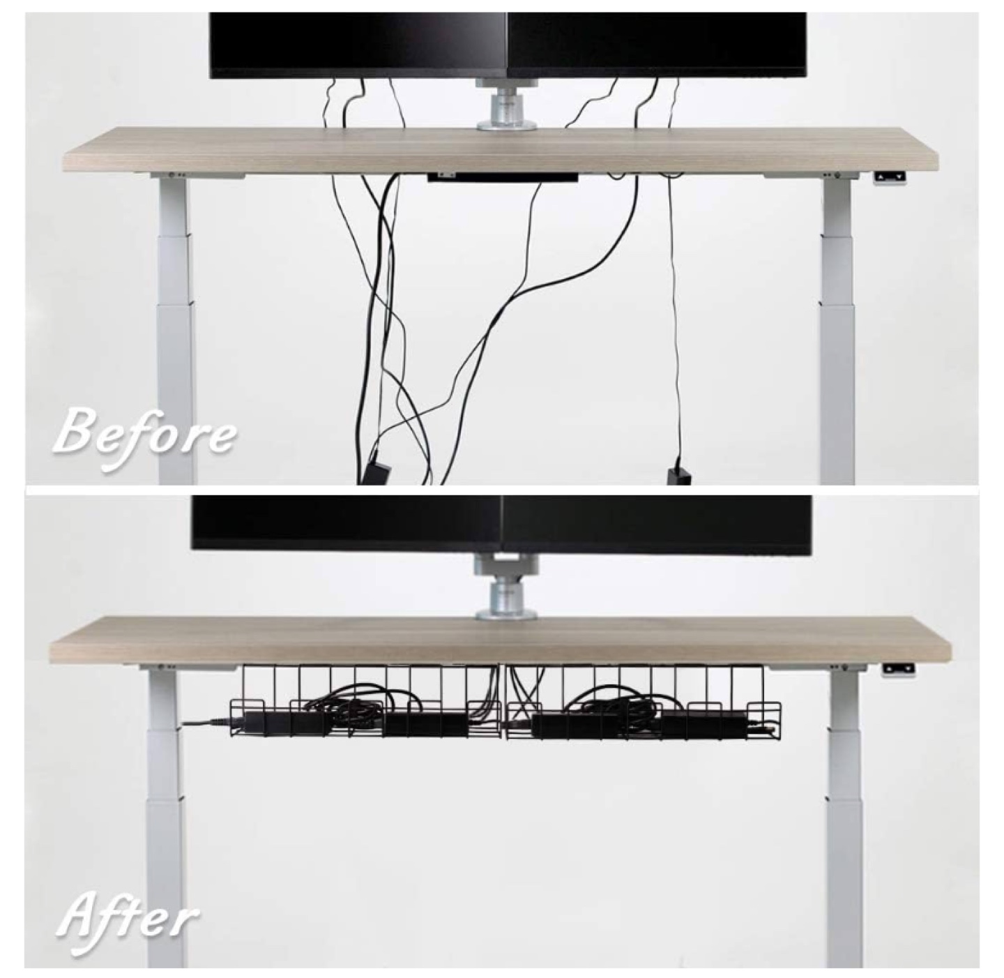 Under Desk Cable Tray Organiser - photo 2
