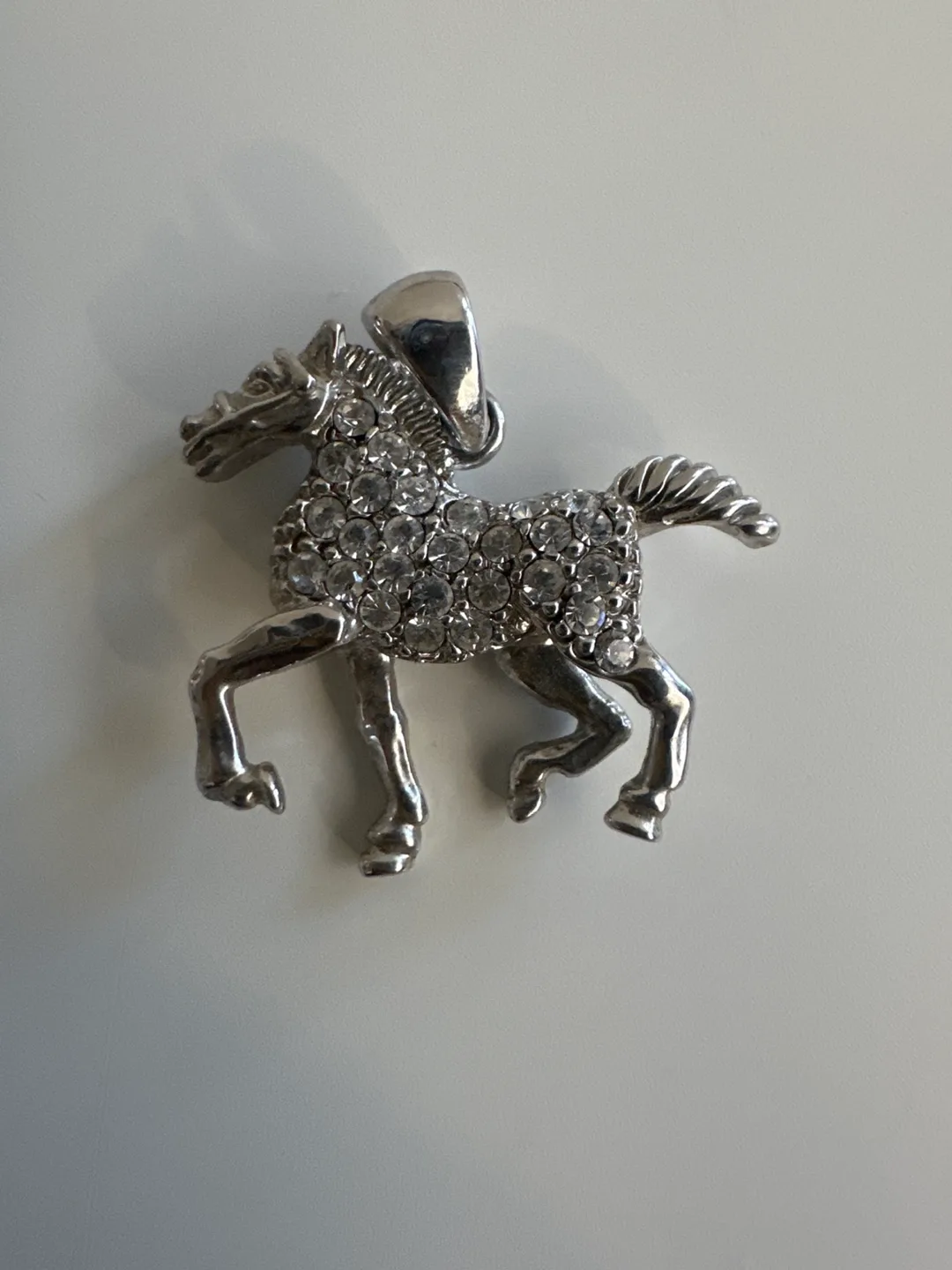 Sparkling Horse Pendant Charm thumbnail
