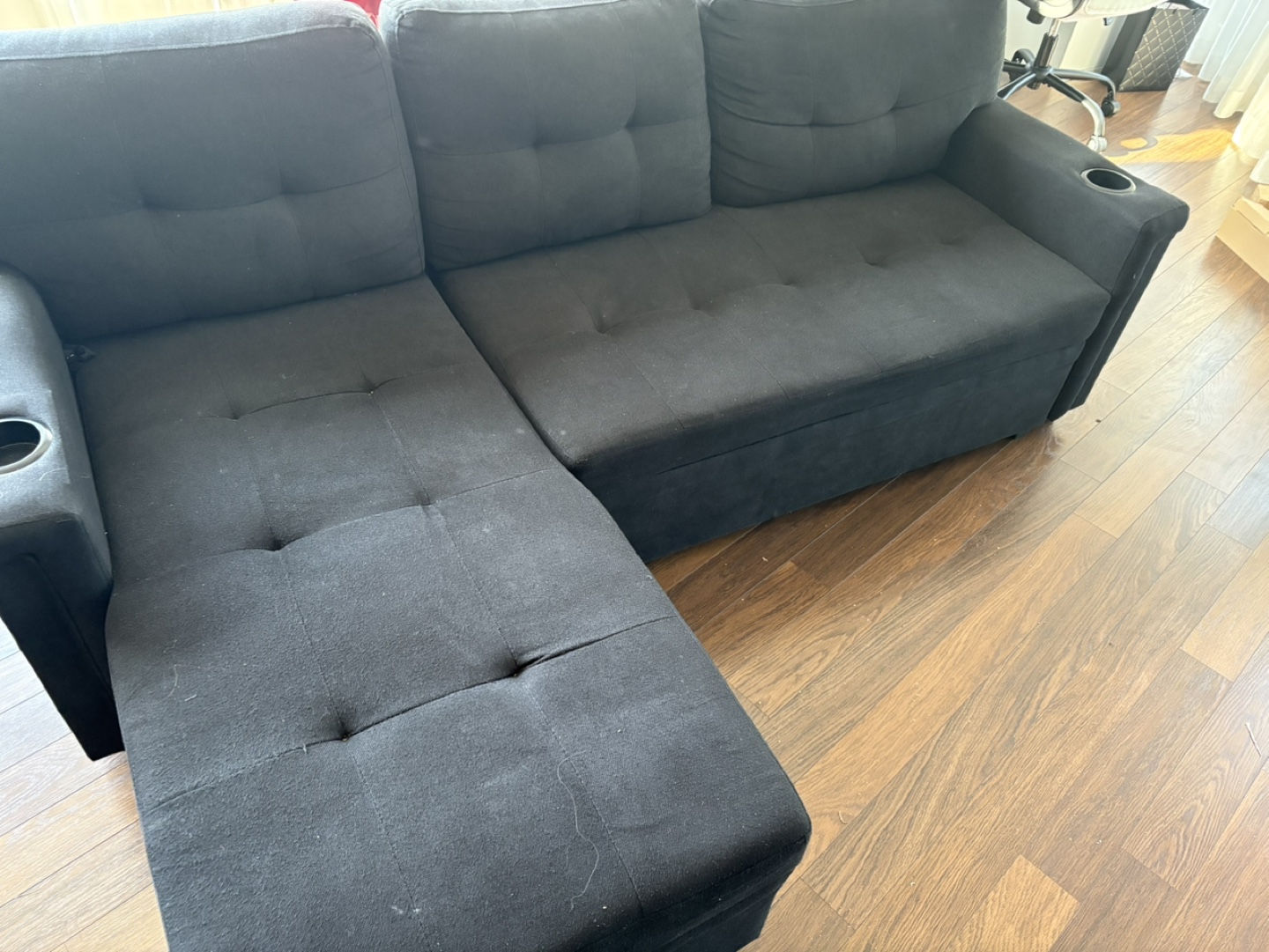 Sectional sofa bed