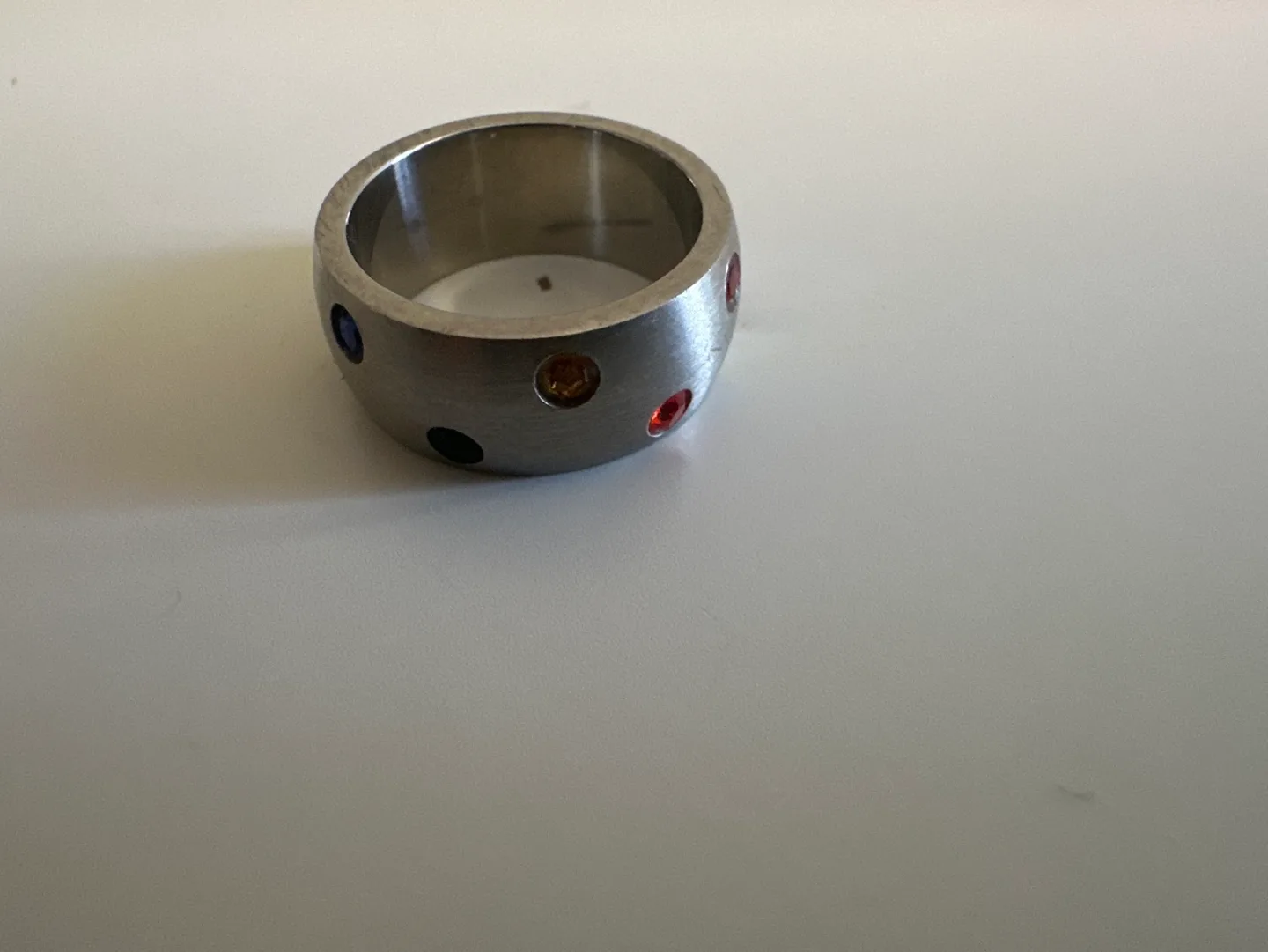 Multicoloured Gemstone Ring thumbnail