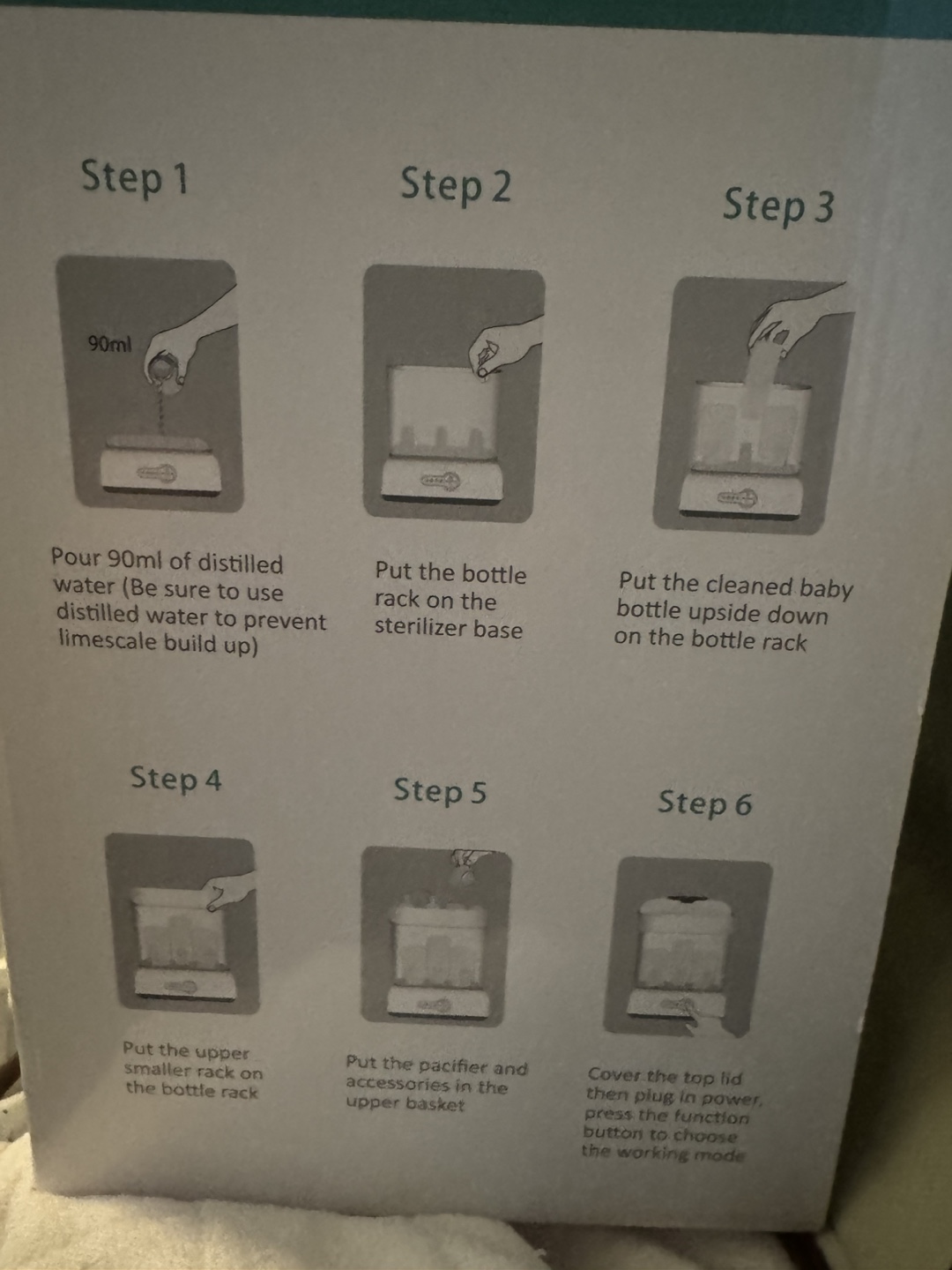 💚 Grownsy Baby Bottle Sterilizer & Dryer- LS-BE916 - photo 4