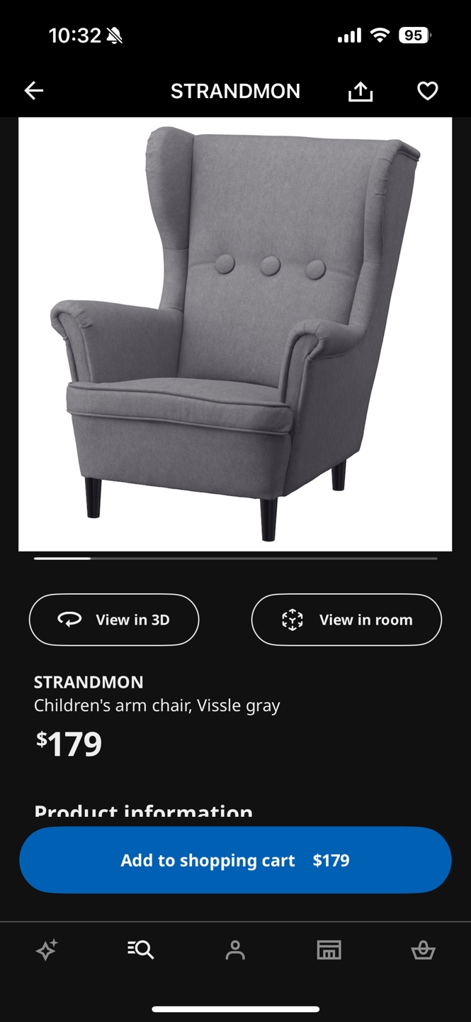 Grey Children's Armchair - photo 5