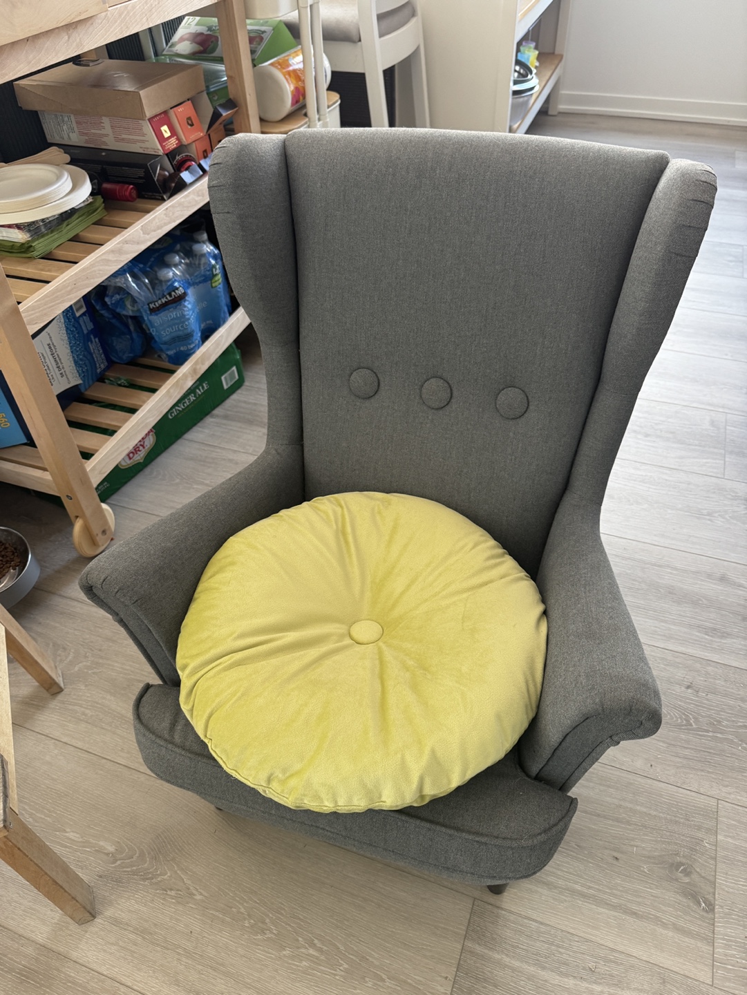 Grey Children's Armchair