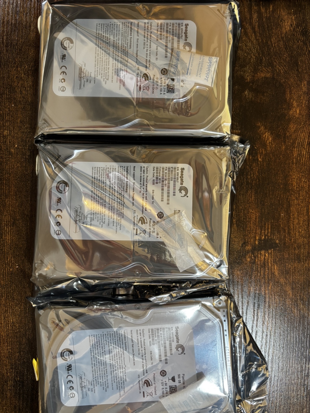 New Seagate 500GB Pipeline HD.2 SATA 5900RPM 8MB 3.5'' 7X24