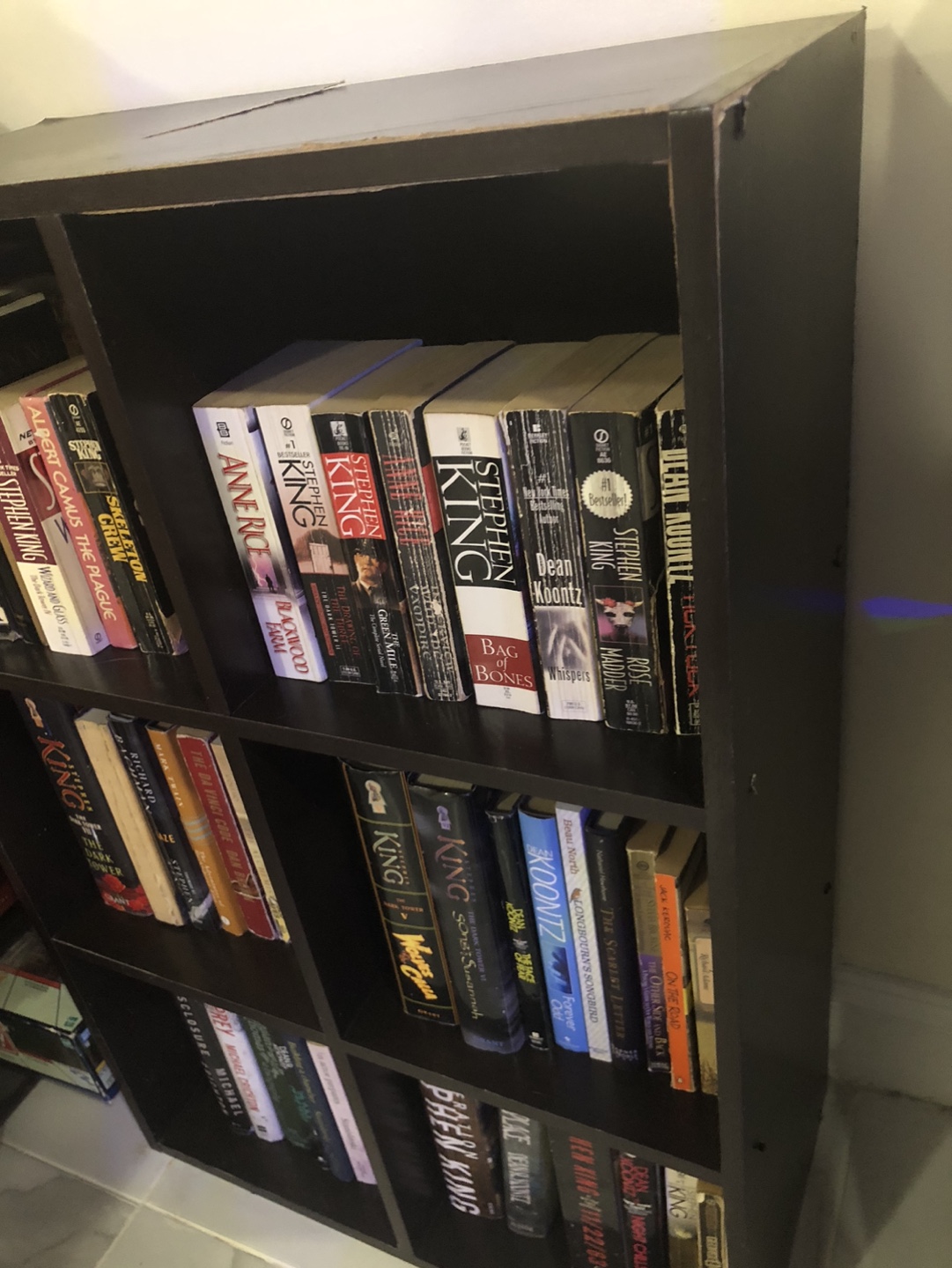 Wooden Bookcase with 3 levels of storage - photo 2