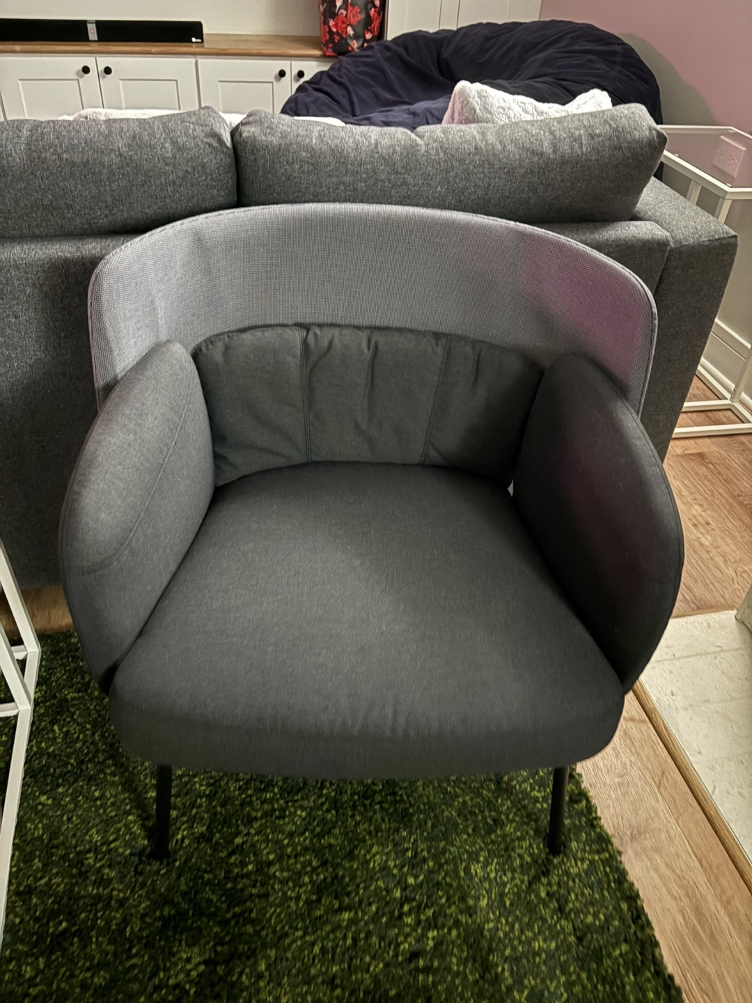 IKEA BINGSTA Armchair - Gray