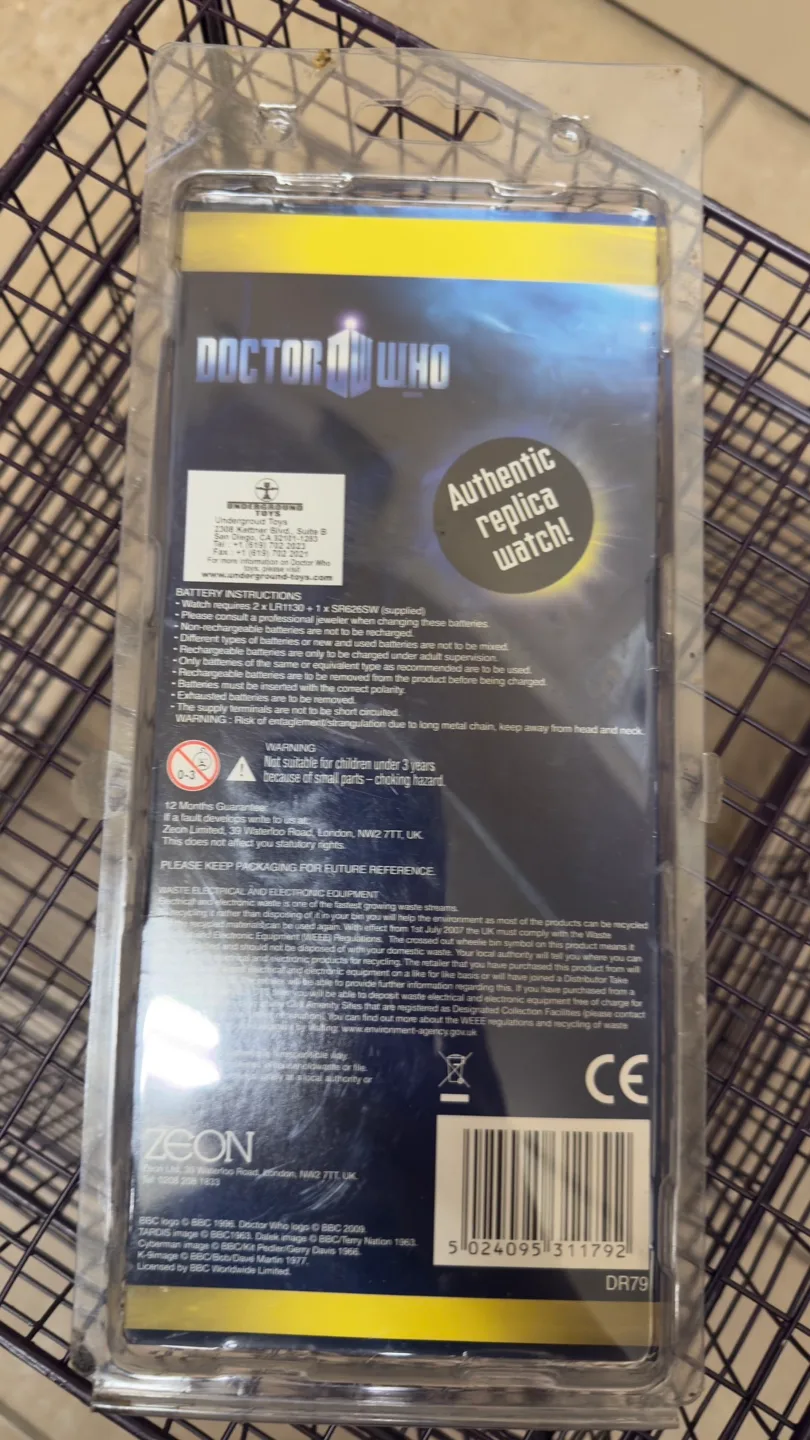 Doctor Who The Master's fob watch image indicator(3)